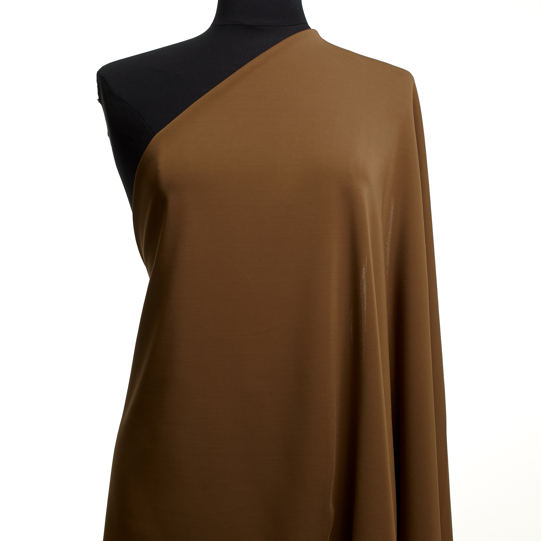 Jersey, Viskose, Elastik, Tobacco Brown