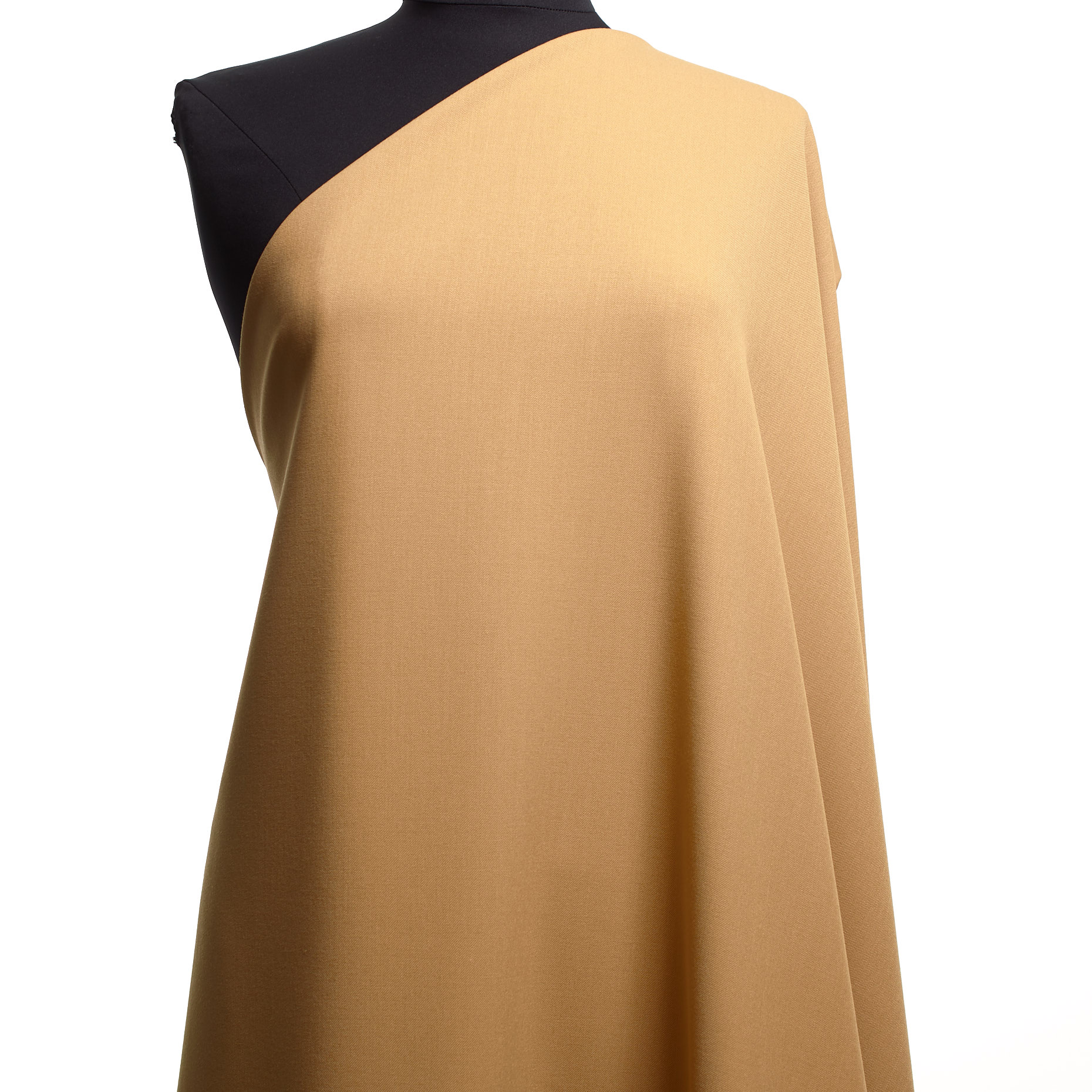 Twill, Viscose Blend, Elastic, Ginger