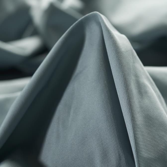TAFFETA, PIQUÉ, AQUA HAZE