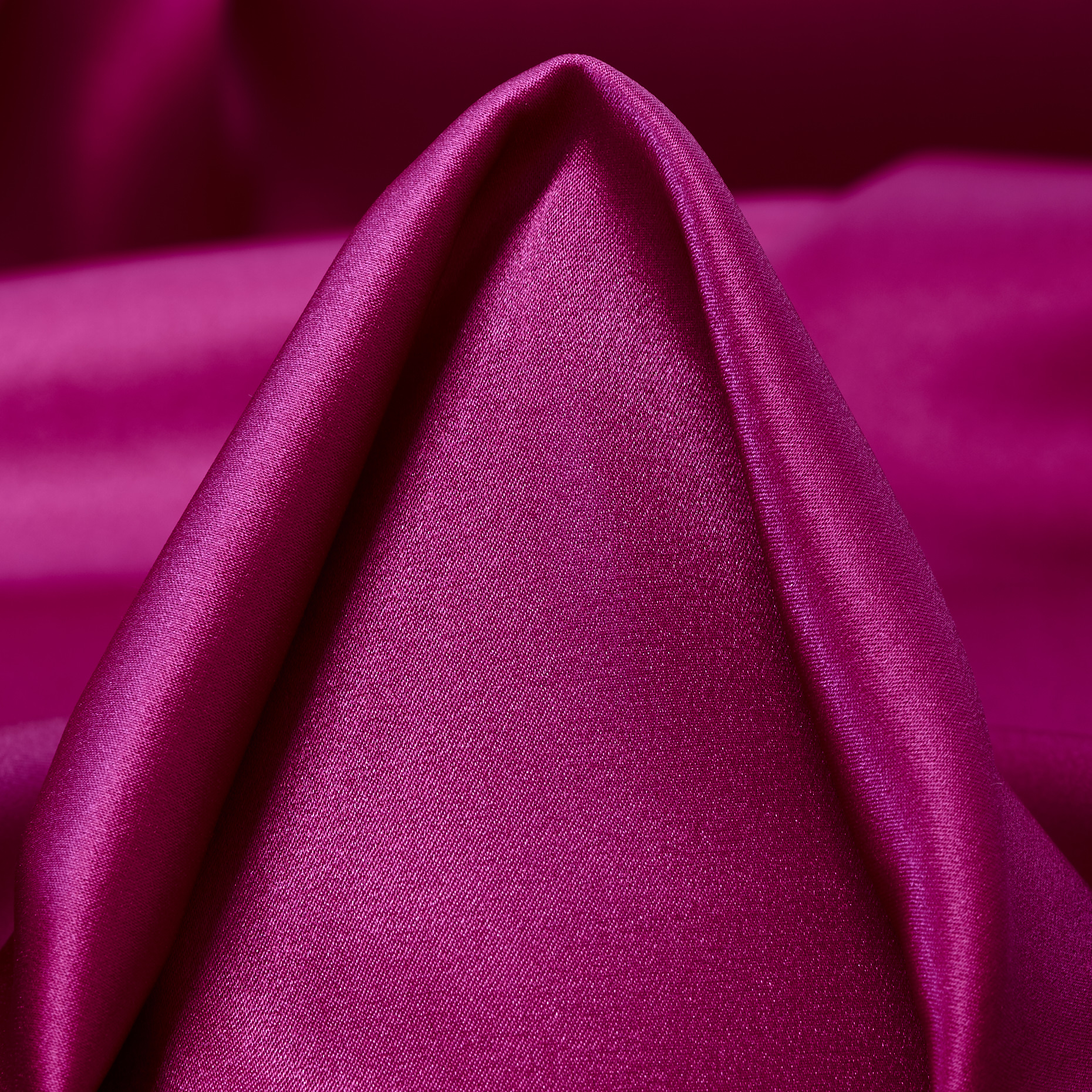 Sateen, Seta, Stretch, Fuchsia Red (F000052189)