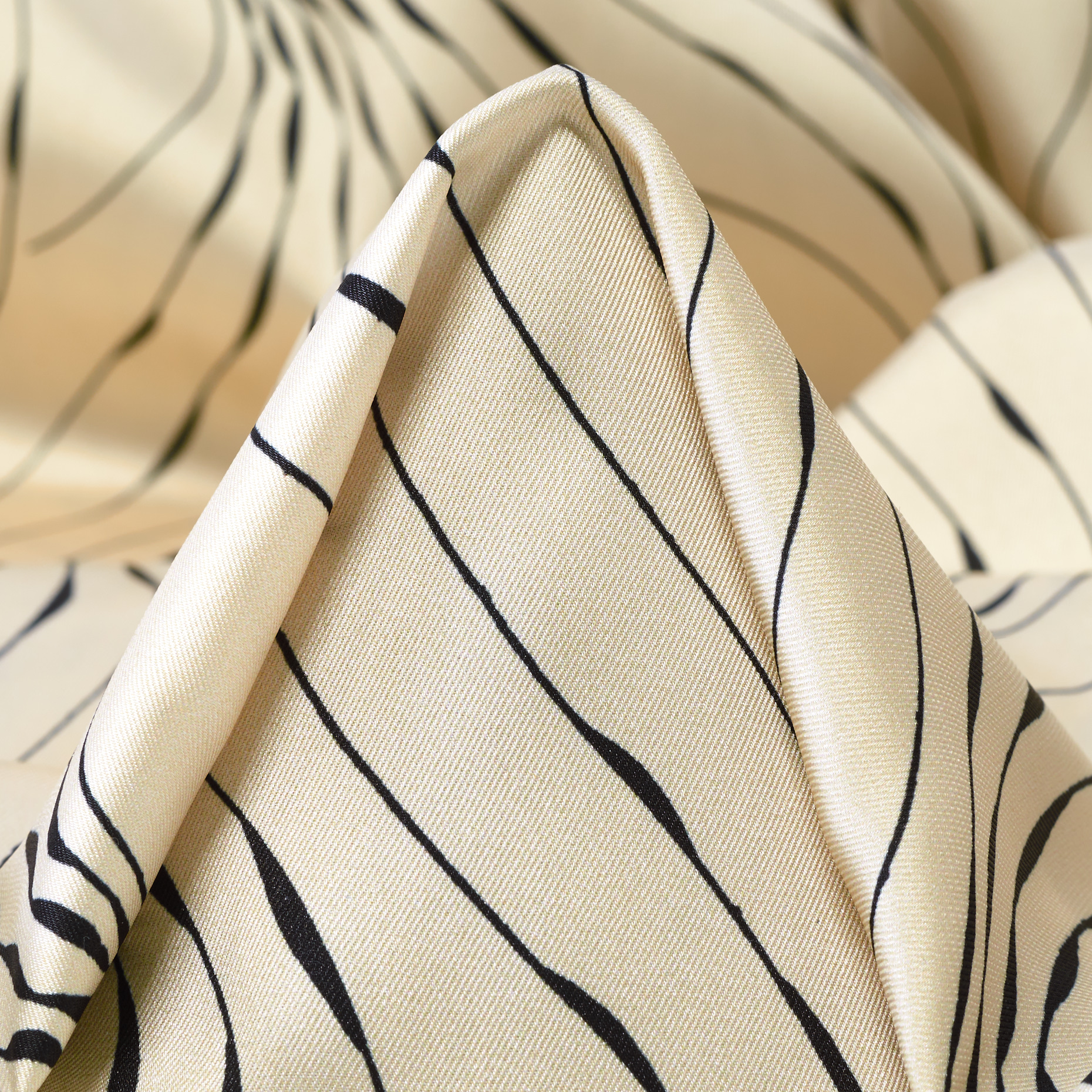 Twill, Stampato, Antique White