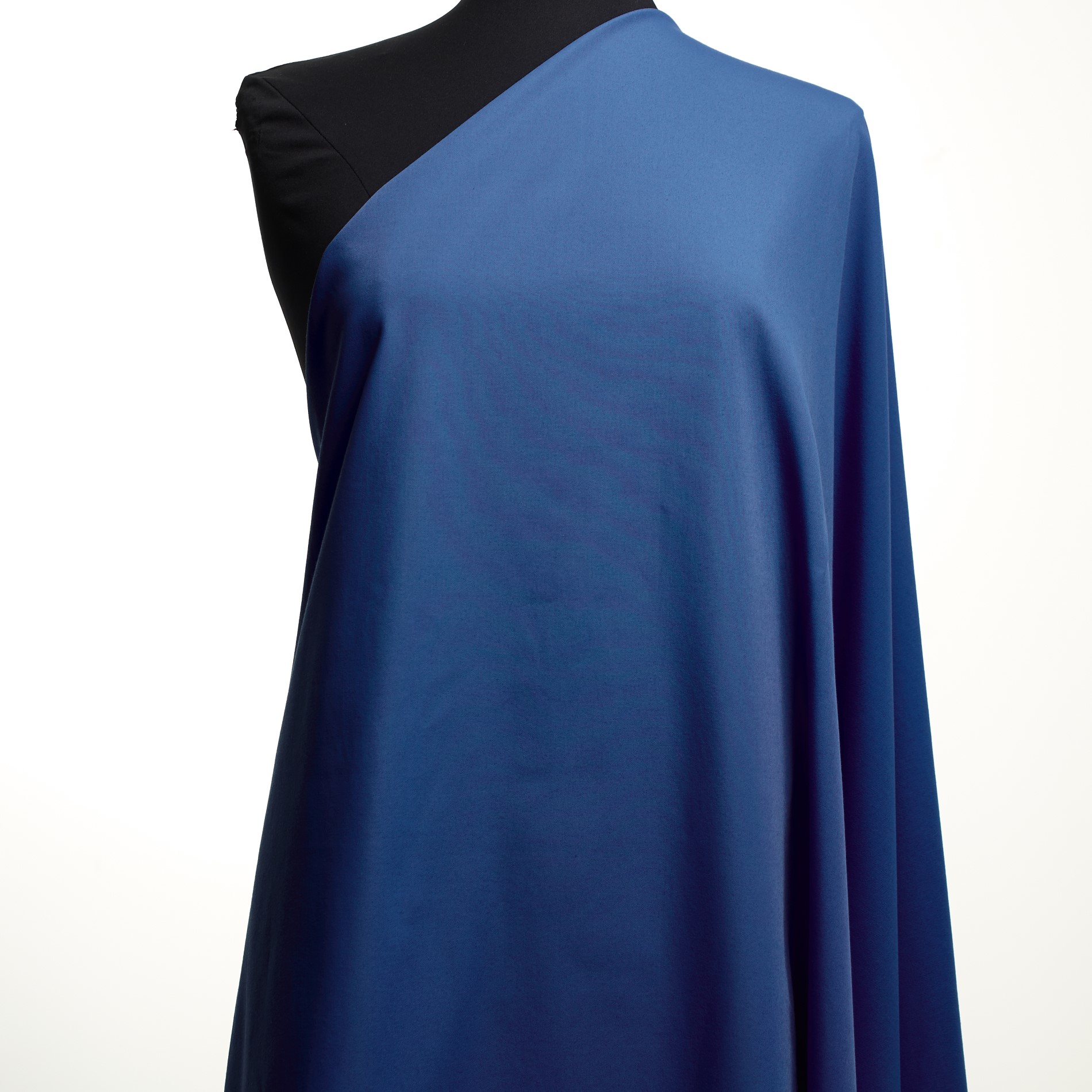 Twill, Cotone, Stretch, French Blue