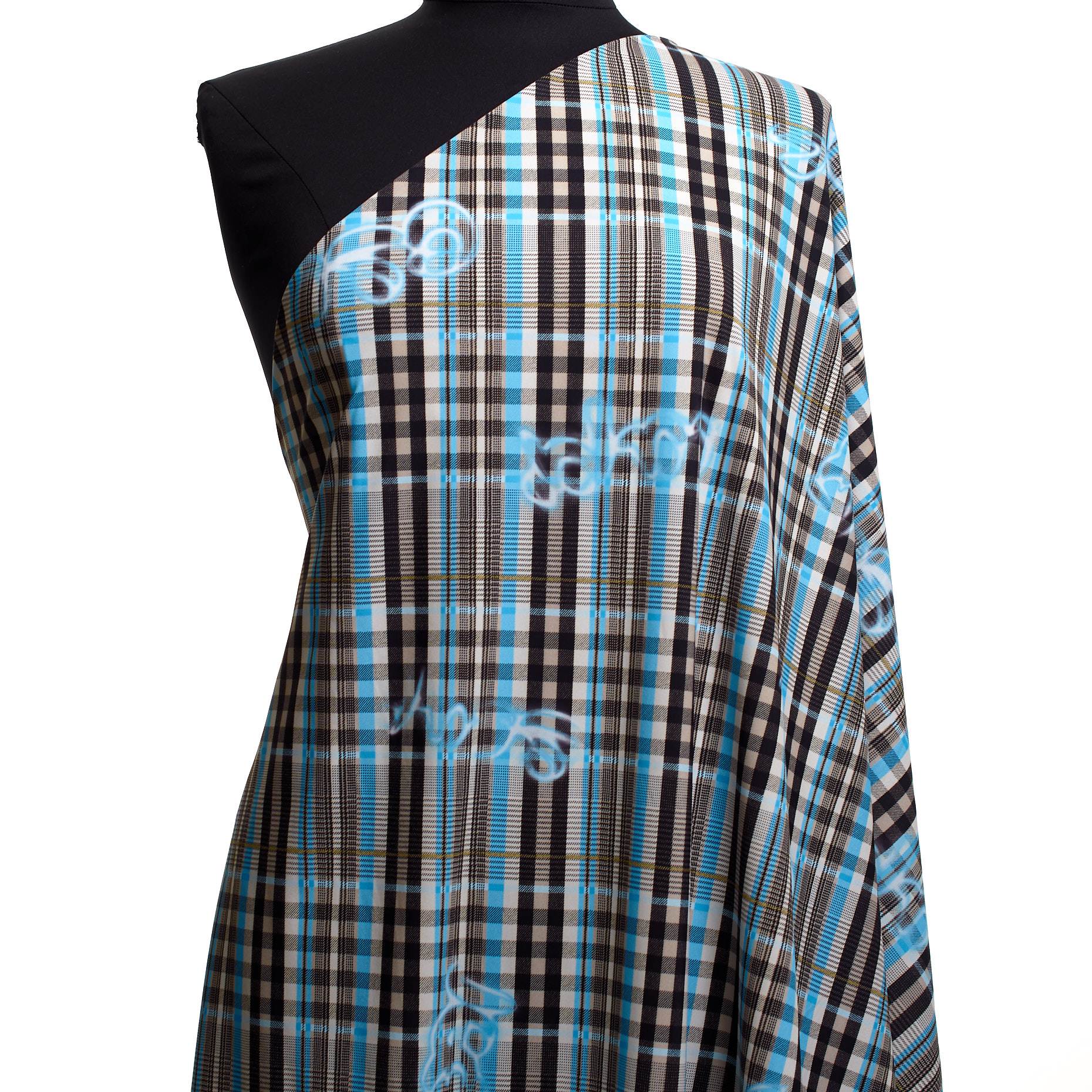 Techno Jersey, Printed, High Elasticity, Splish Splash&Stone
