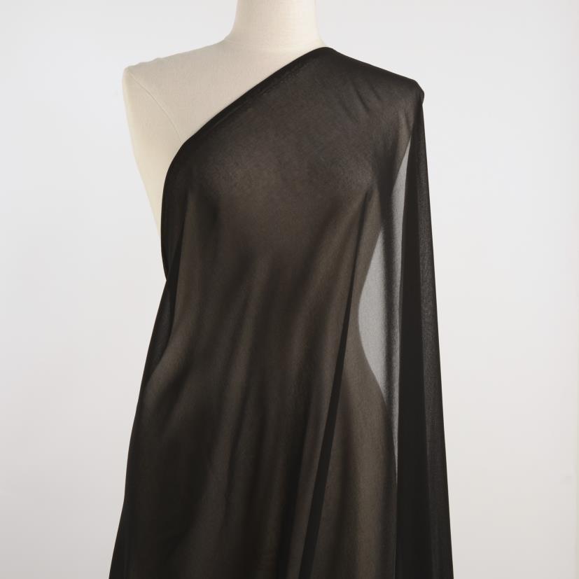 Chiffon, Jet Black