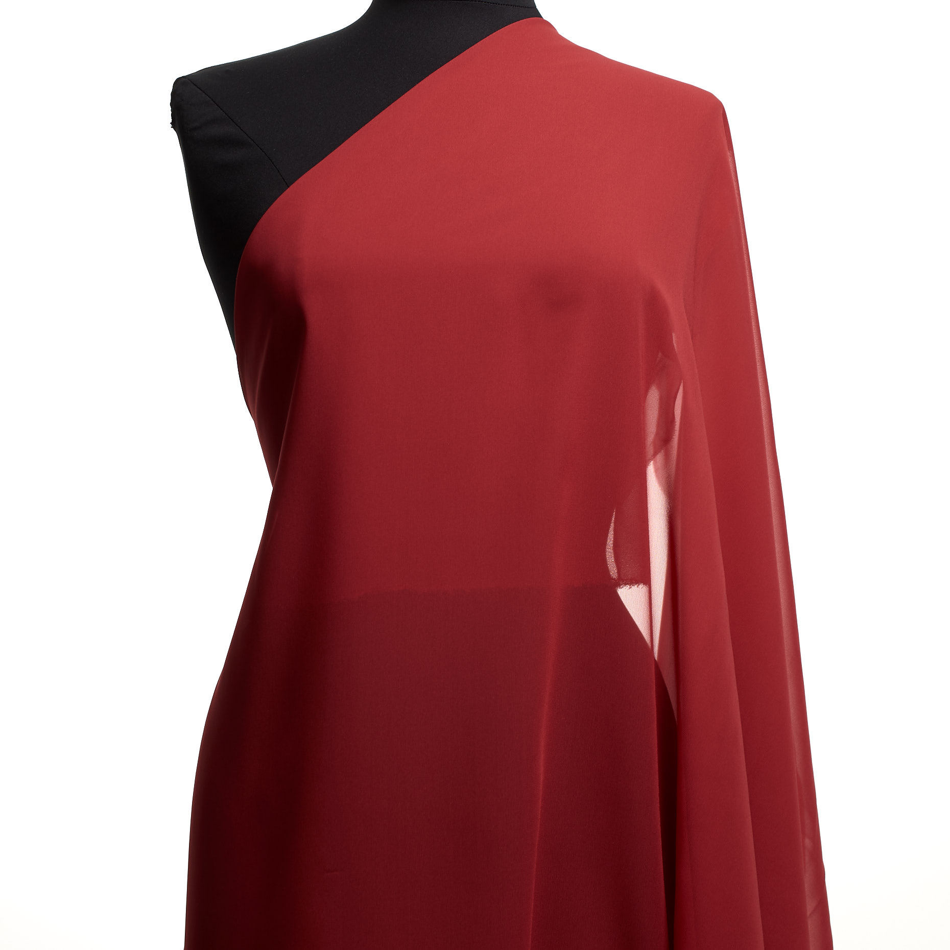 Chiffon, Seta, Tango Red