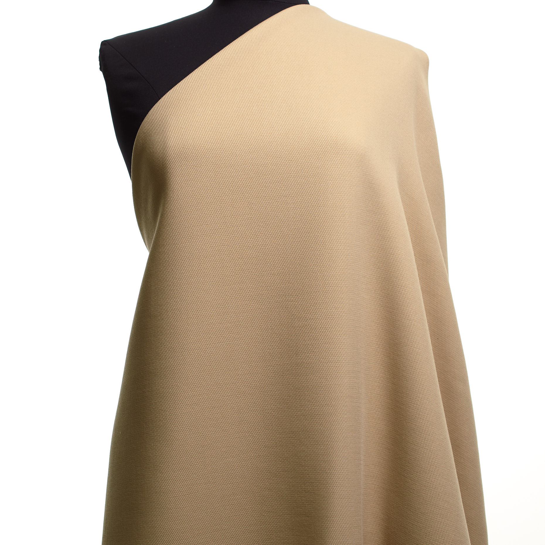 Twill, Bawełna, Stretch, Croissant