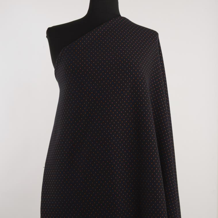 Jersey, Jacquard, Dark Navy&Koi