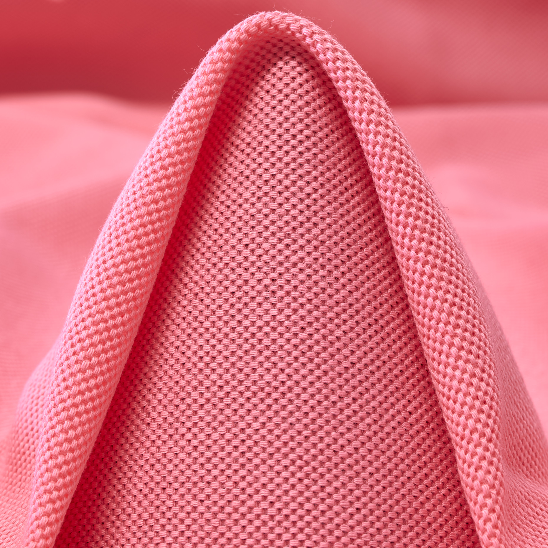 Piqué, Baumwolle, Strawberry Pink