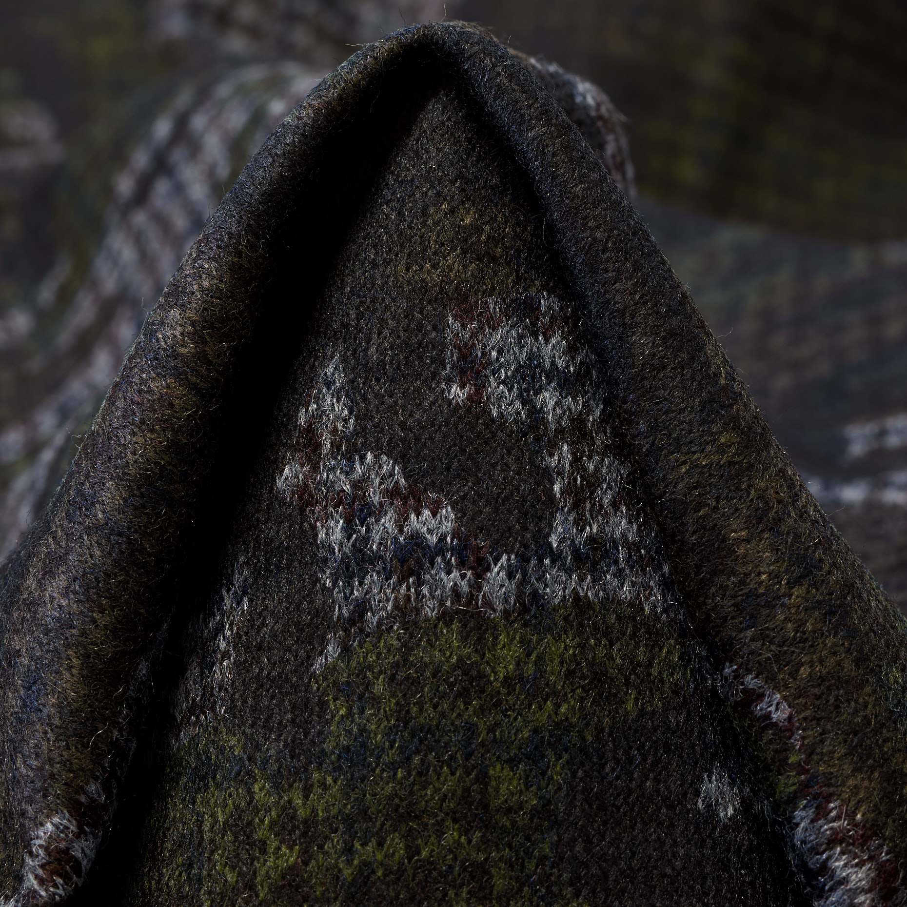 Jersey, Jacquard, Wolle Mix, Kalamata