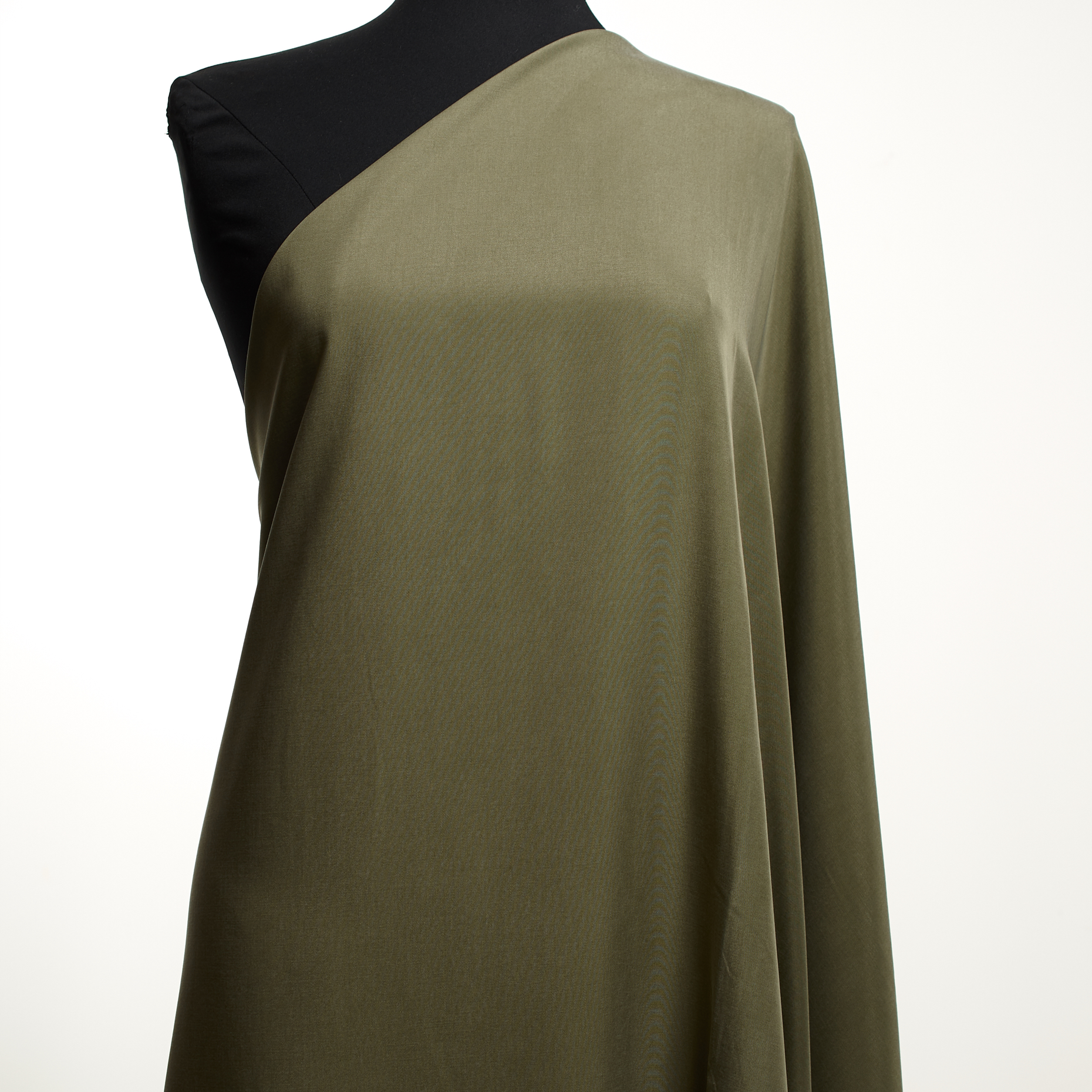 TENCEL, TWILL, BURNT OLIVE