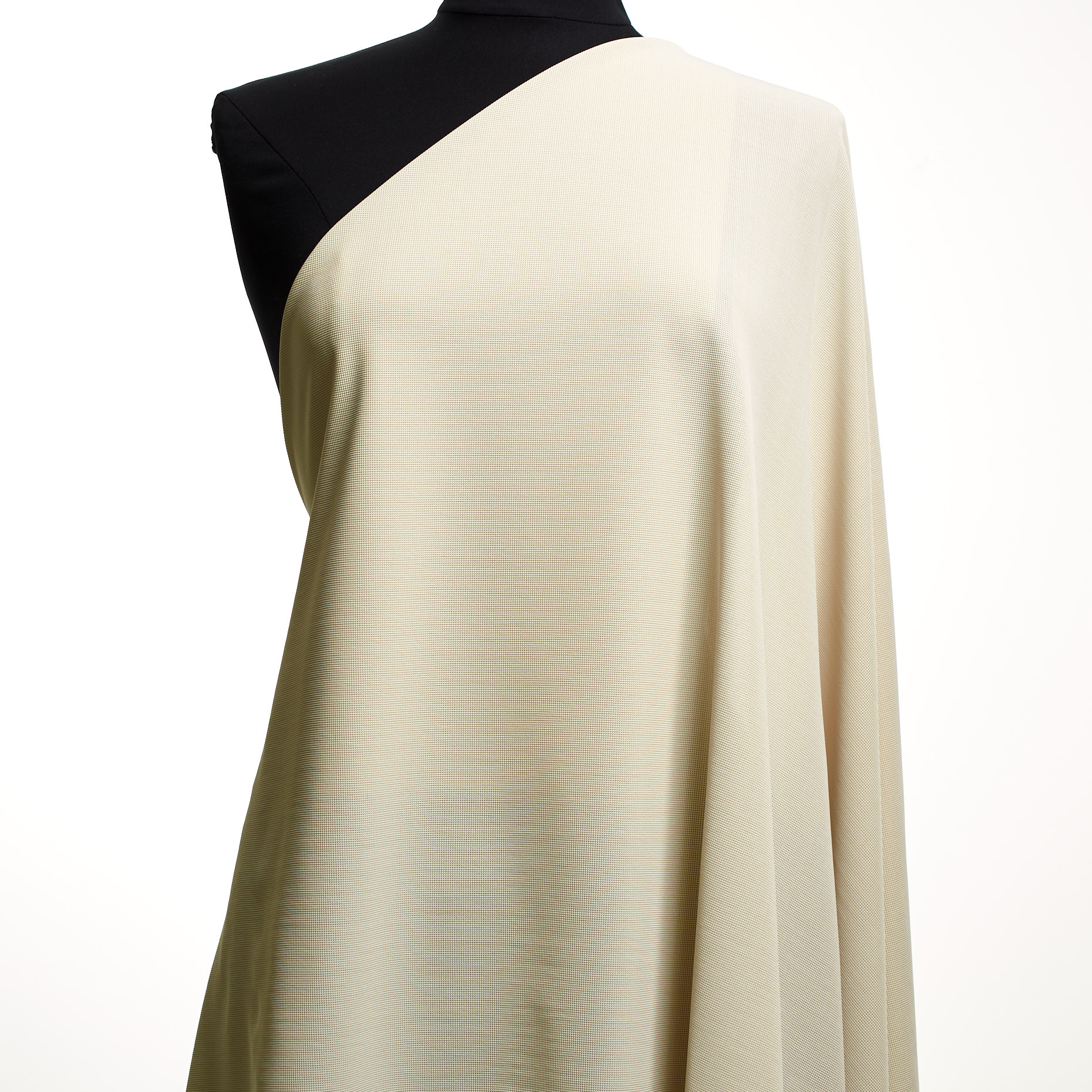Piqué, Elastic, White Onyx