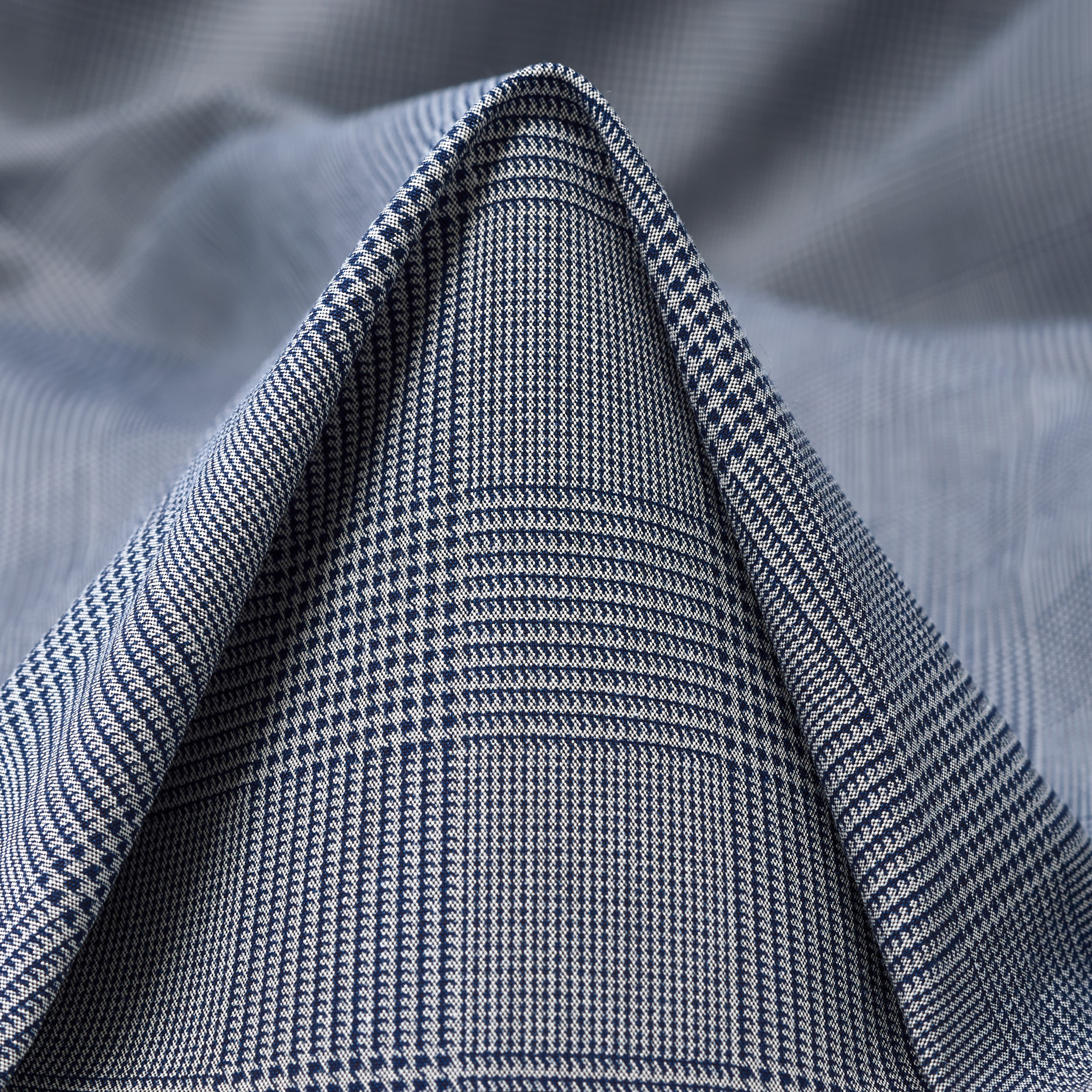 Popeline, Cotone, Quadro, Folkstone Gray (F000045262)