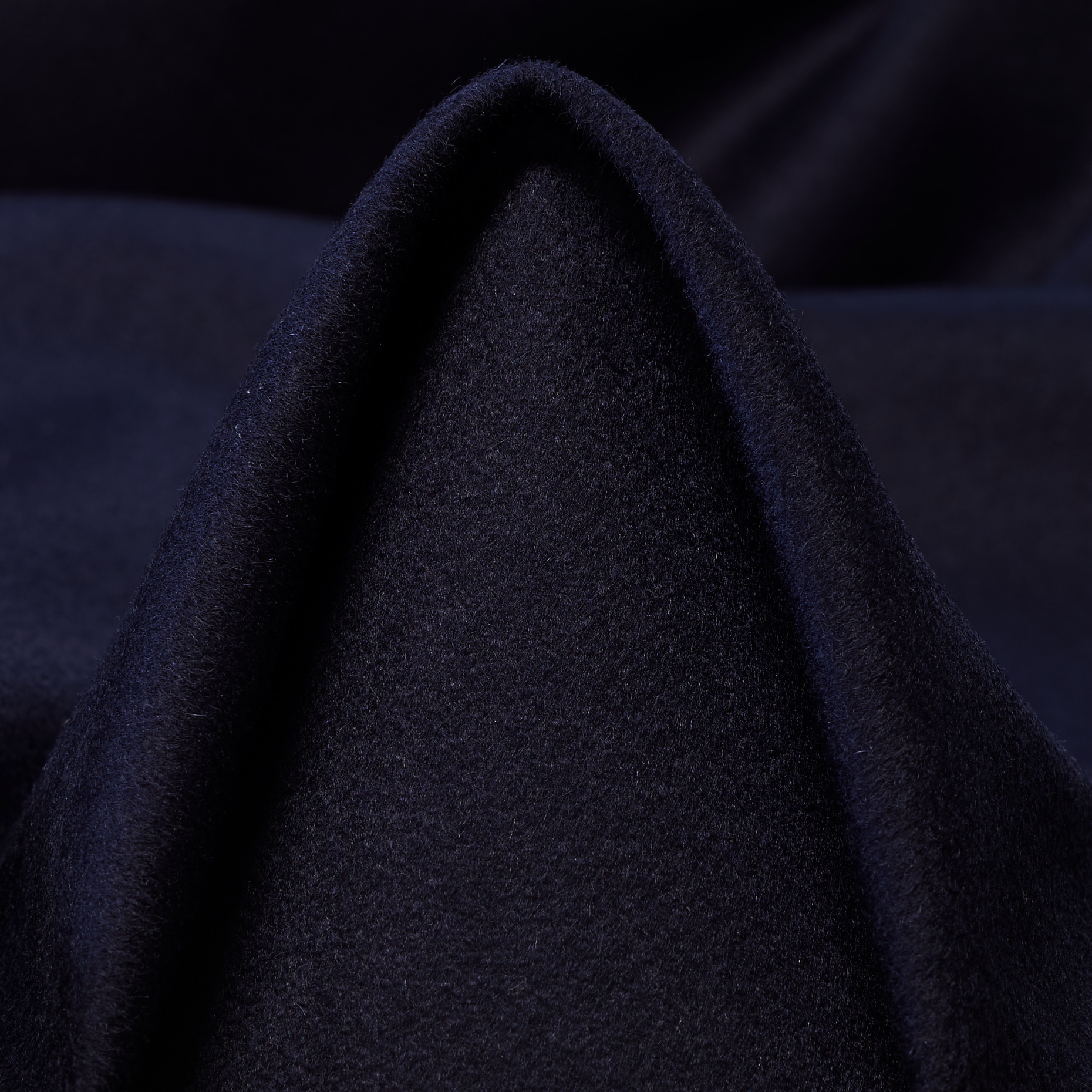 Drap, Lana Vergine, Cashmere, Raven Black (F000052904)