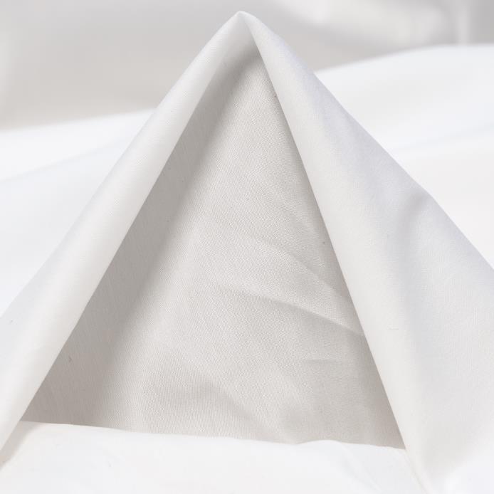 Поплин, Хлопок с эластаном, Brilliant White