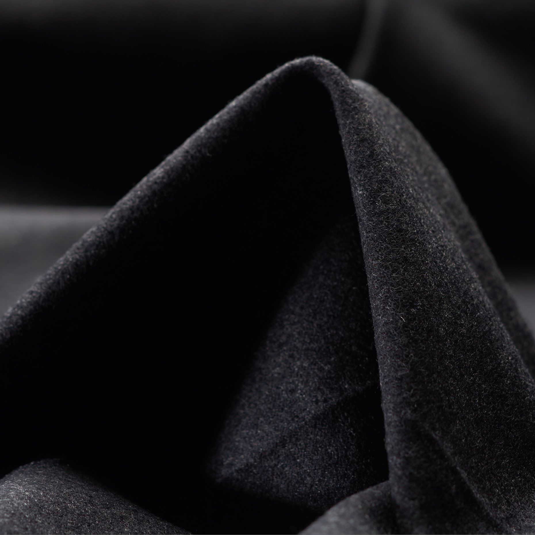 FLANNEL, VIRGIN WOOL, ELASTIC, ANTHRACITE