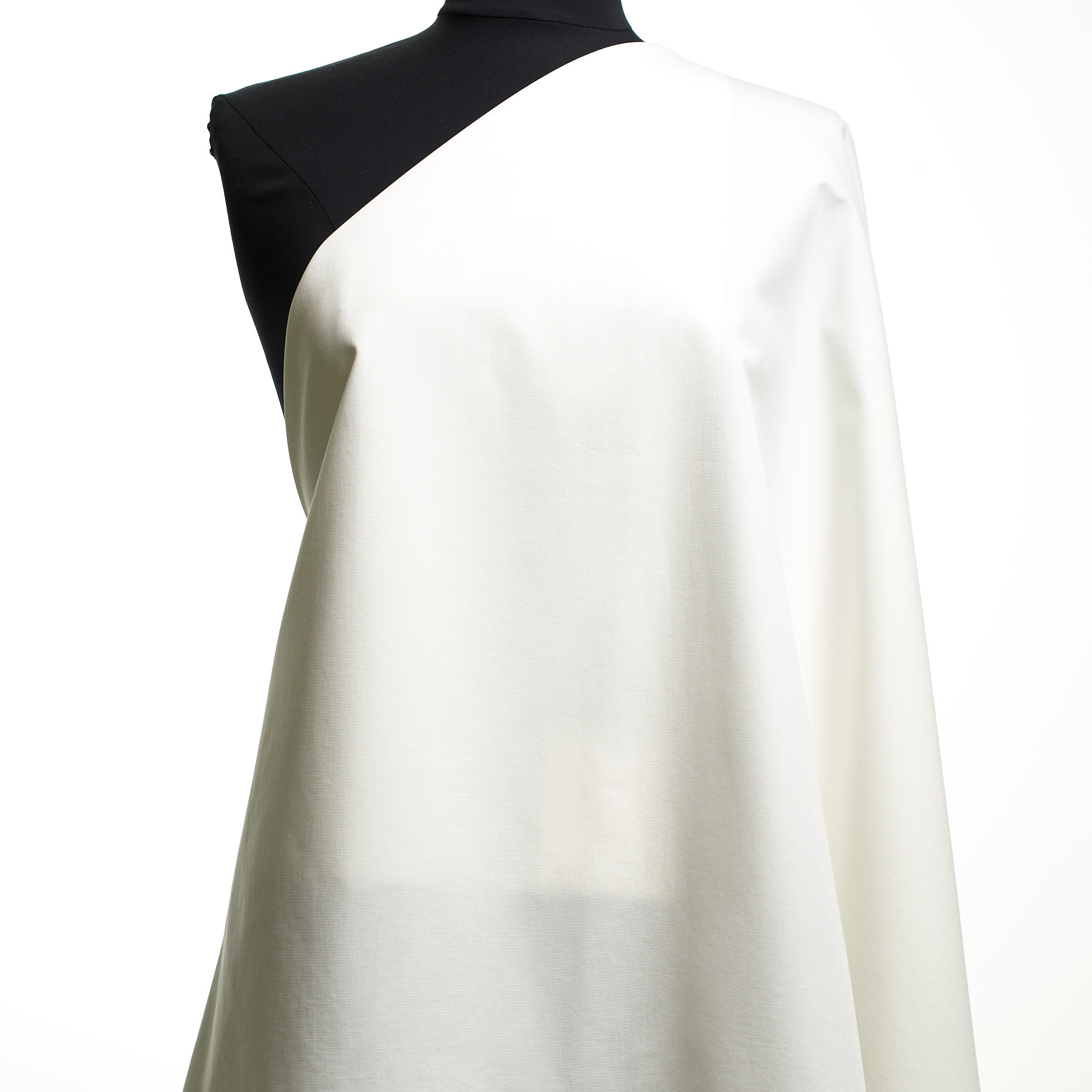 Rips, Baumwolle, Brilliant White