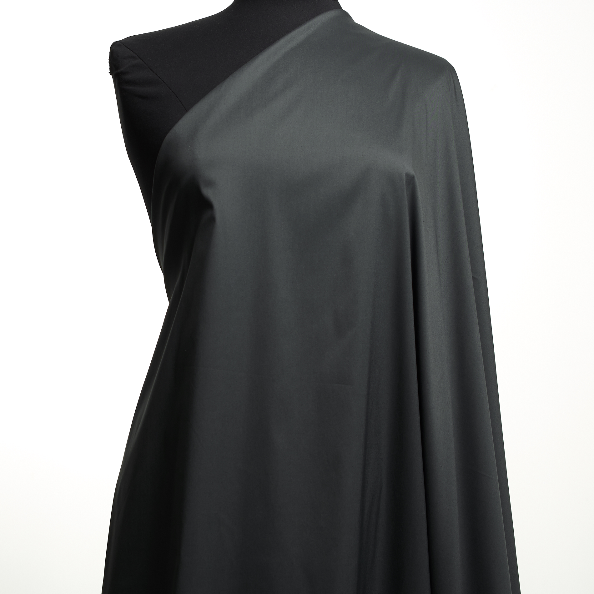 POPLIN, COTTON, ELASTIC, GUNMETAL