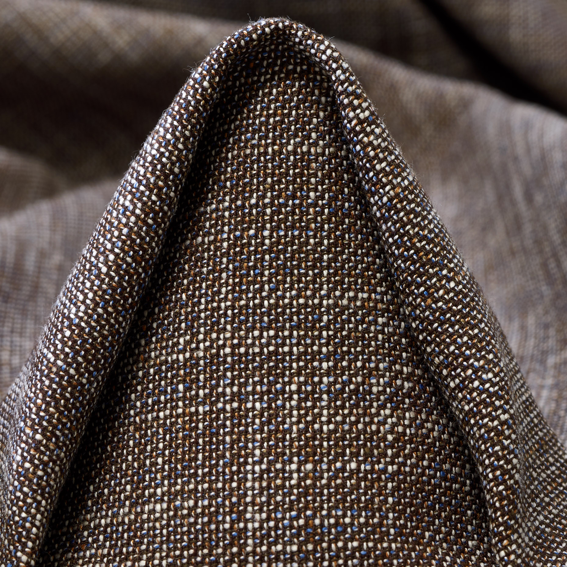 Cool Wool, Leinen Mix, Melange, Otter