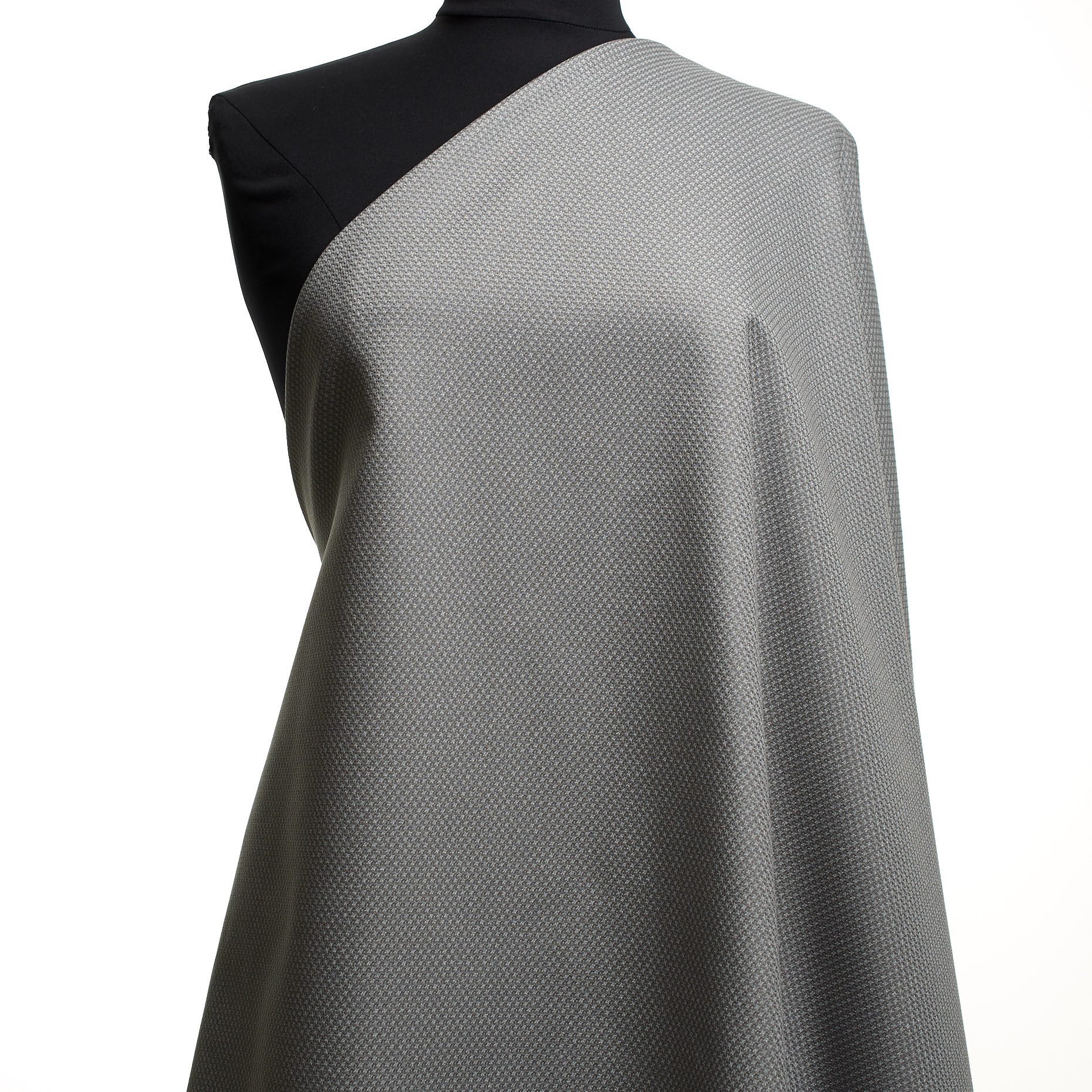 Cotton, Micro Design, Ghost Gray