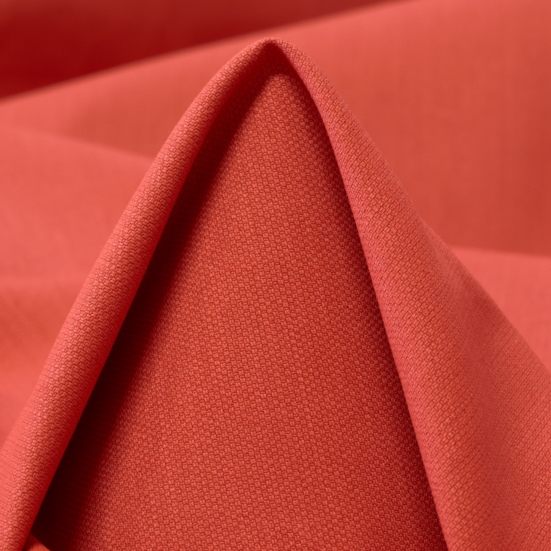 Canvas, Cotton Elastic, Orange Red