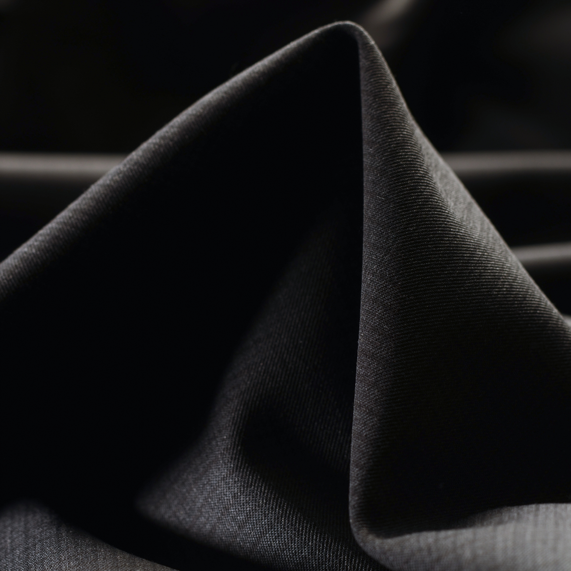FINE WOOL, STRIPES, MELANGE, POLAR NIGHT