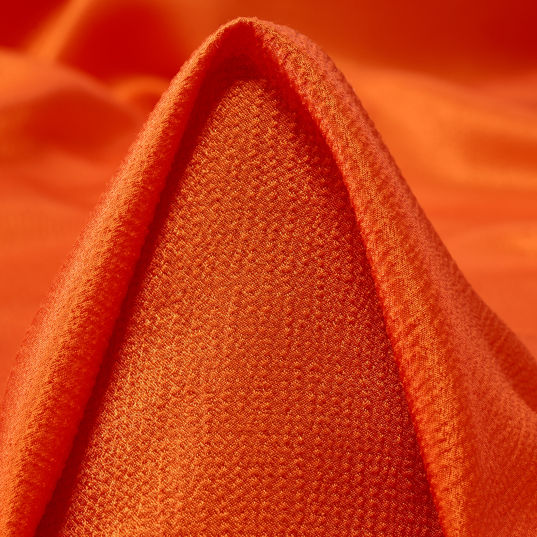 VISCOSE, MICRO STRUCTURE, SHIMMERING, MANDARIN RED