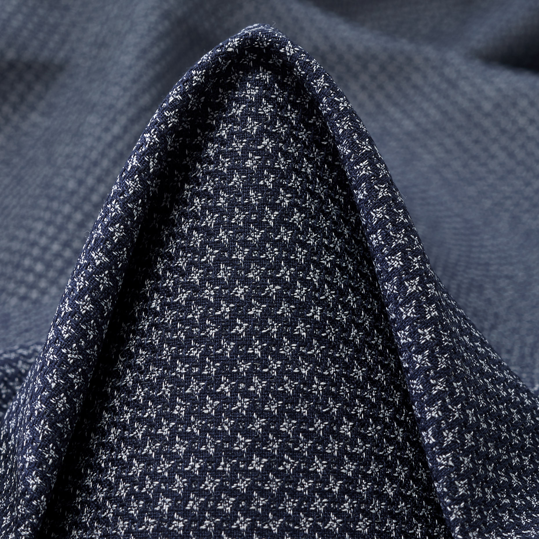Cotton, Micro Design, Black Iris