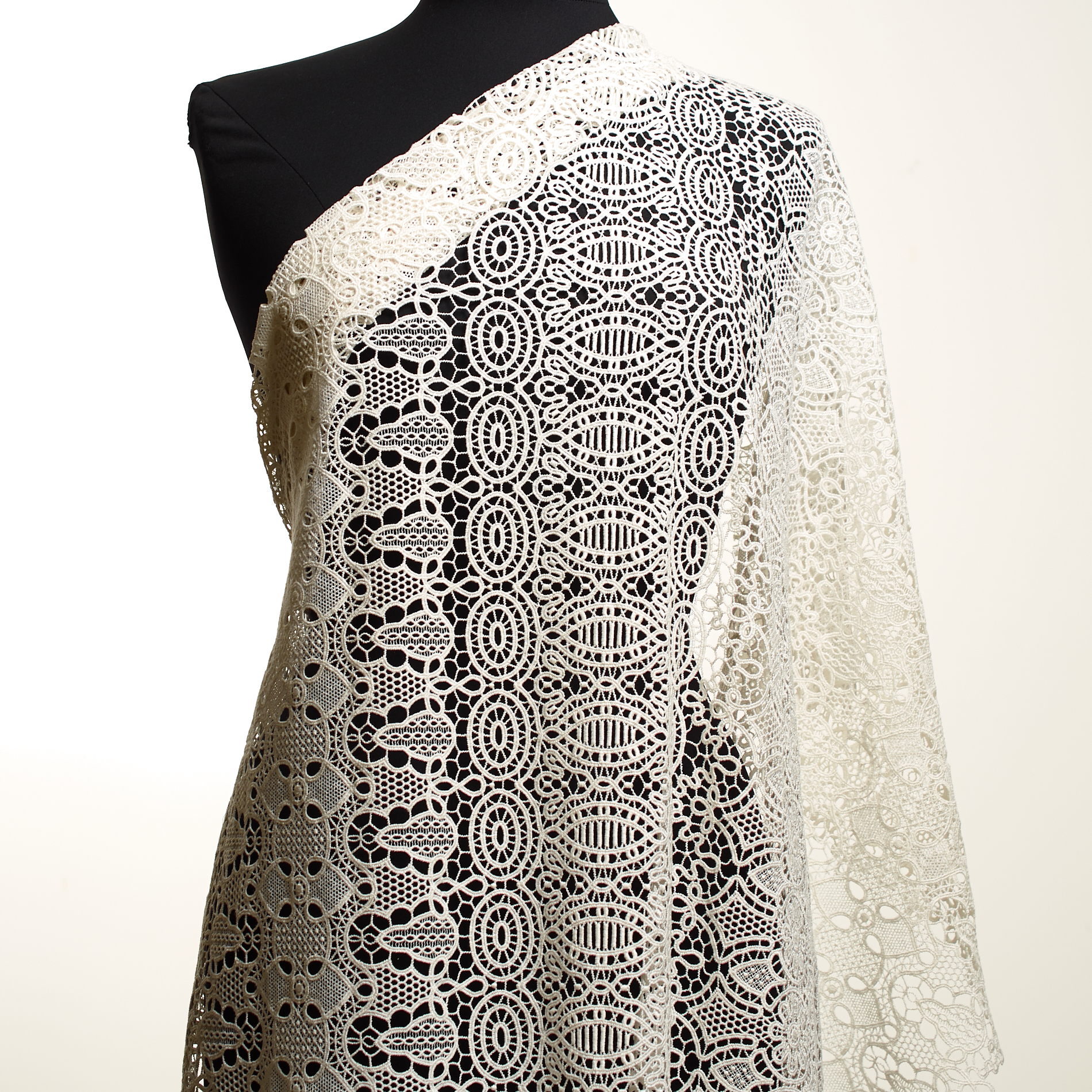 Pizzo, Cotone, Floreale, Snow White