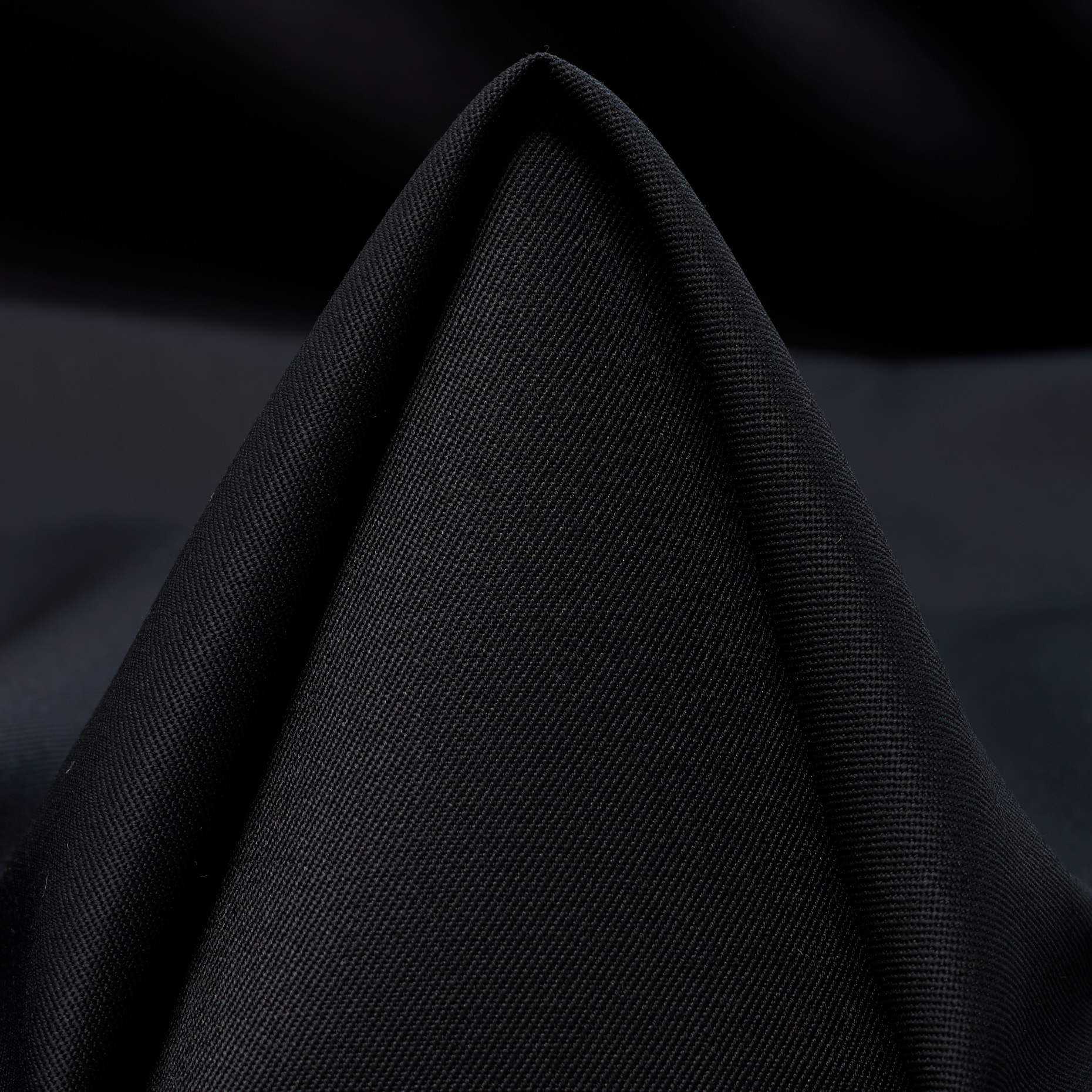 Twill, Schurwolle, Black Sand