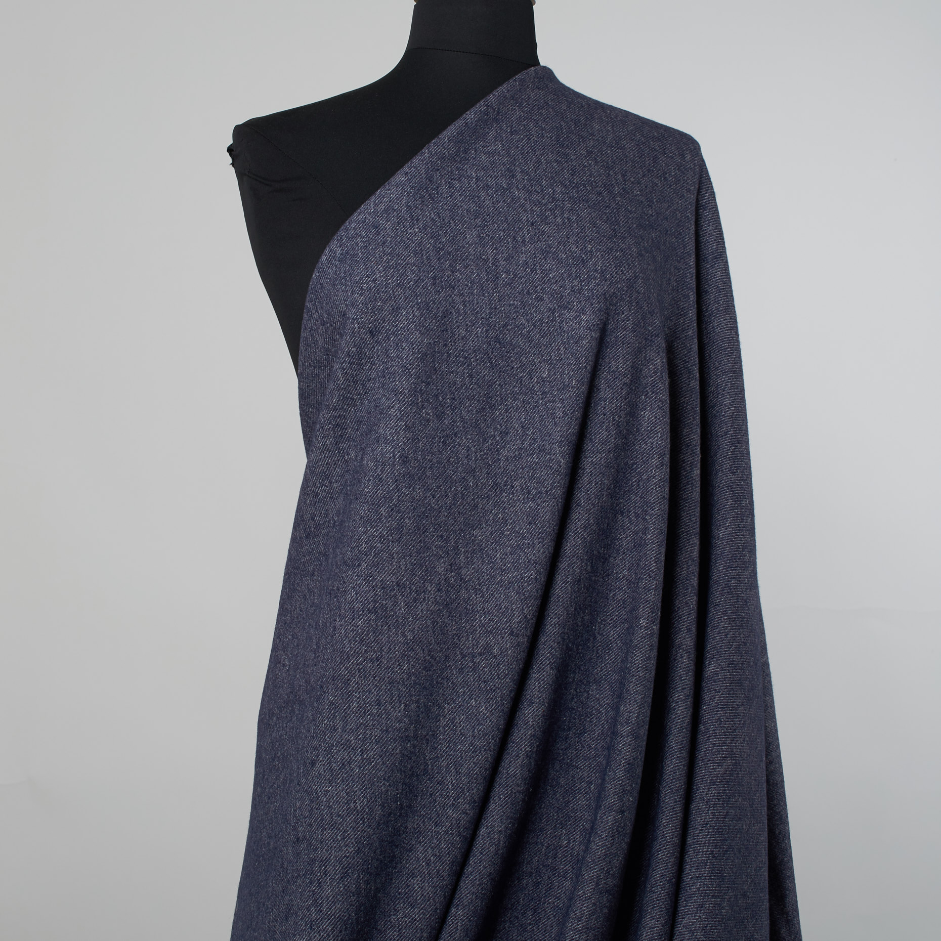 Twill, Wełna dziewicza, Len, Folkstone Gray