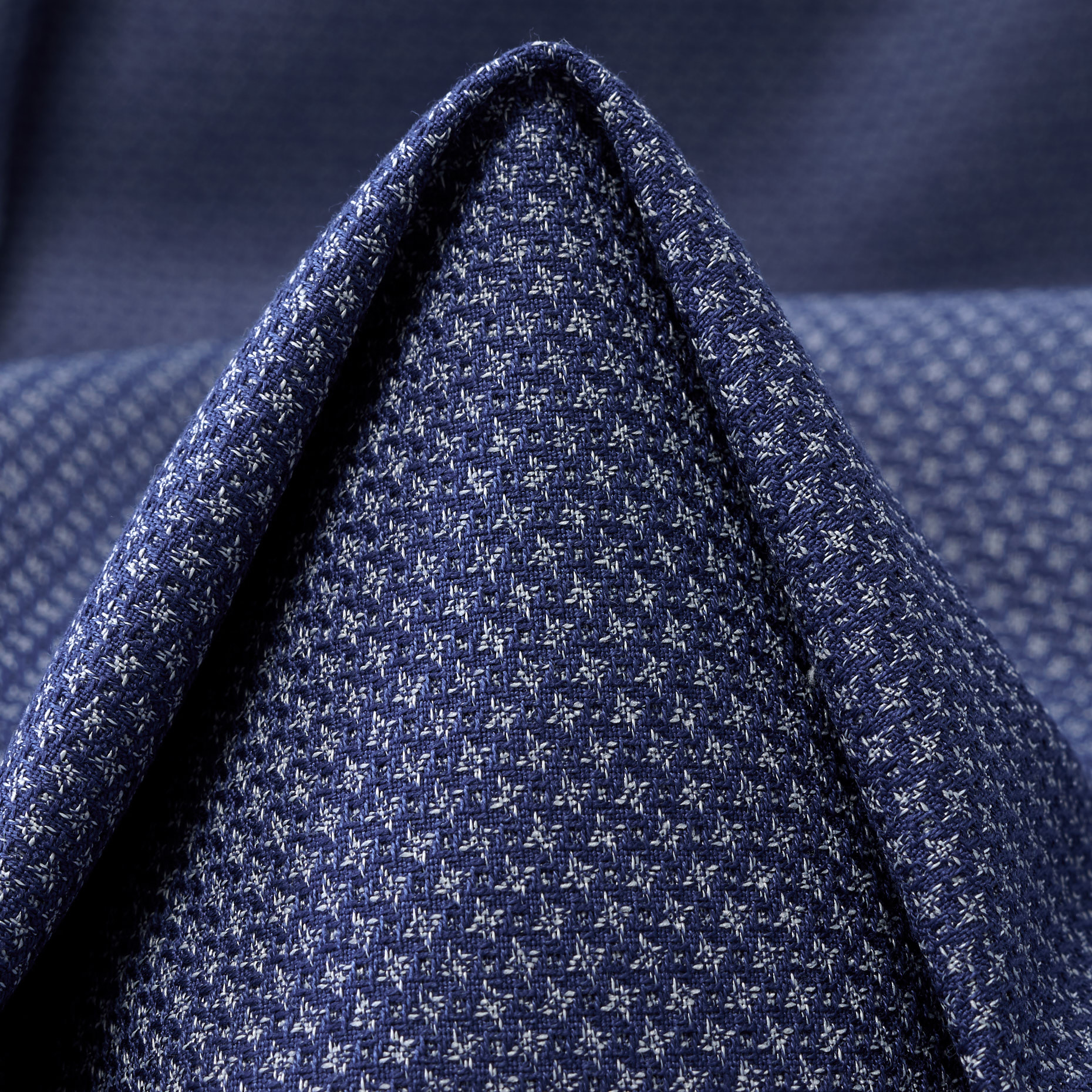 Cotton, Micro Design, Blue Quartz