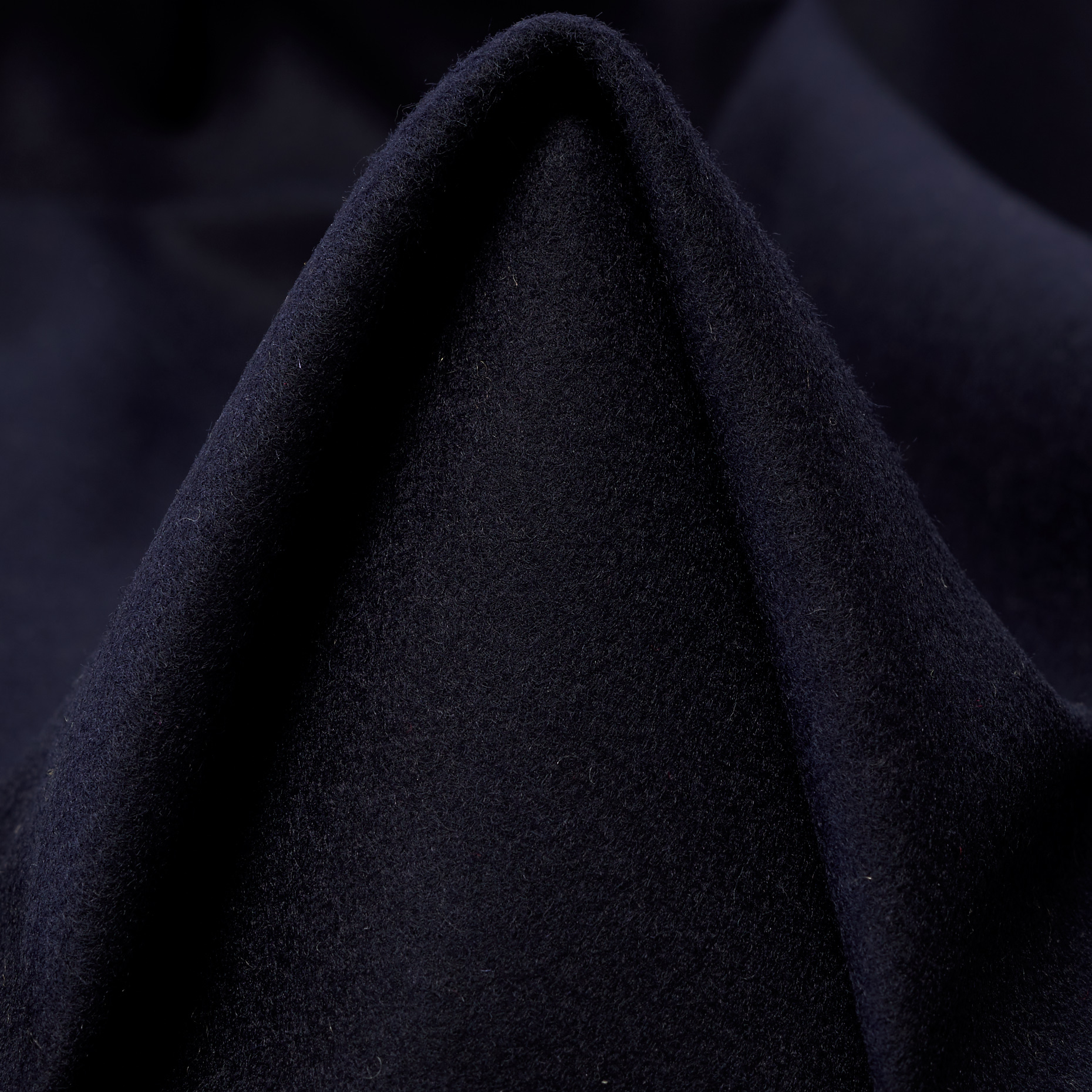 Laine Drap , Mixte Cachemere , Dark Navy