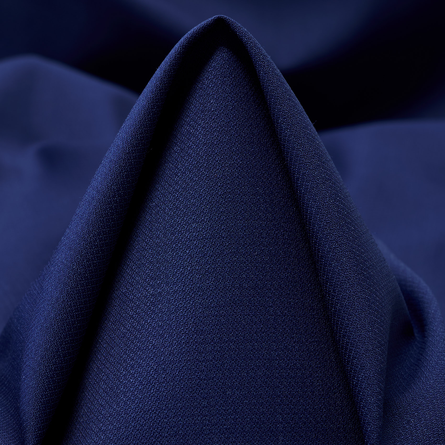 Cool Wool, Micro Design, Navy Peony