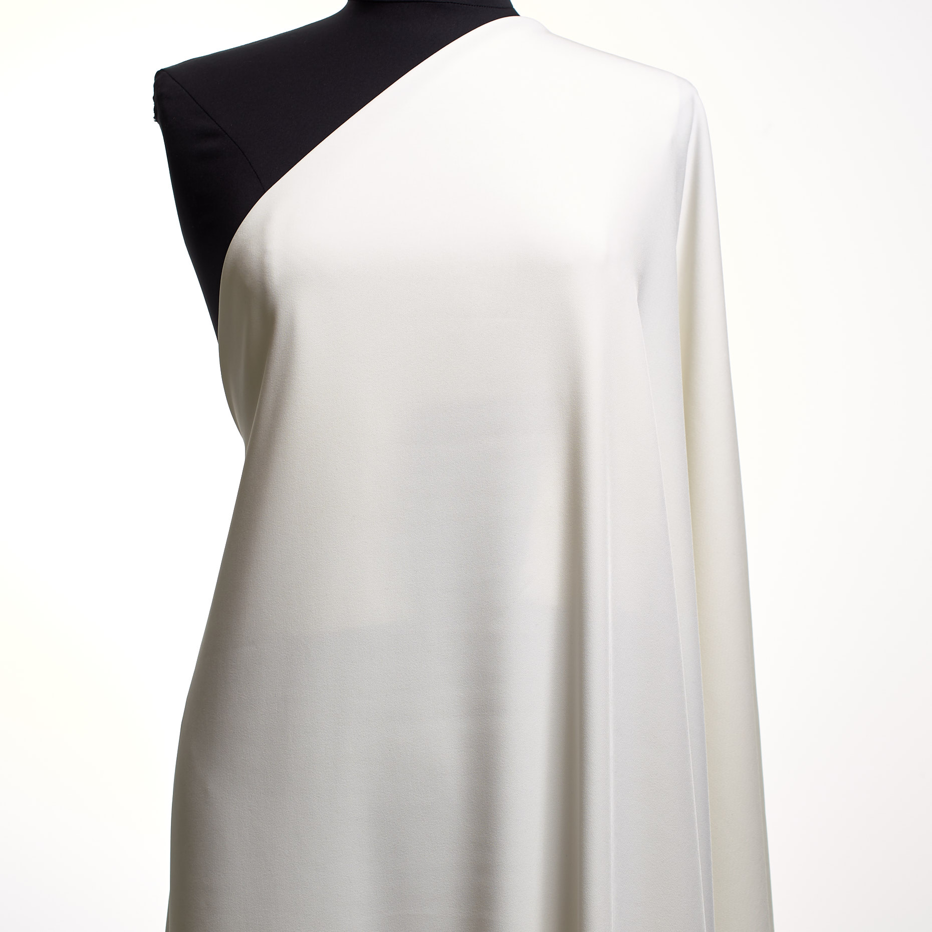 Twill, Triacetato, Stretch, Snow White