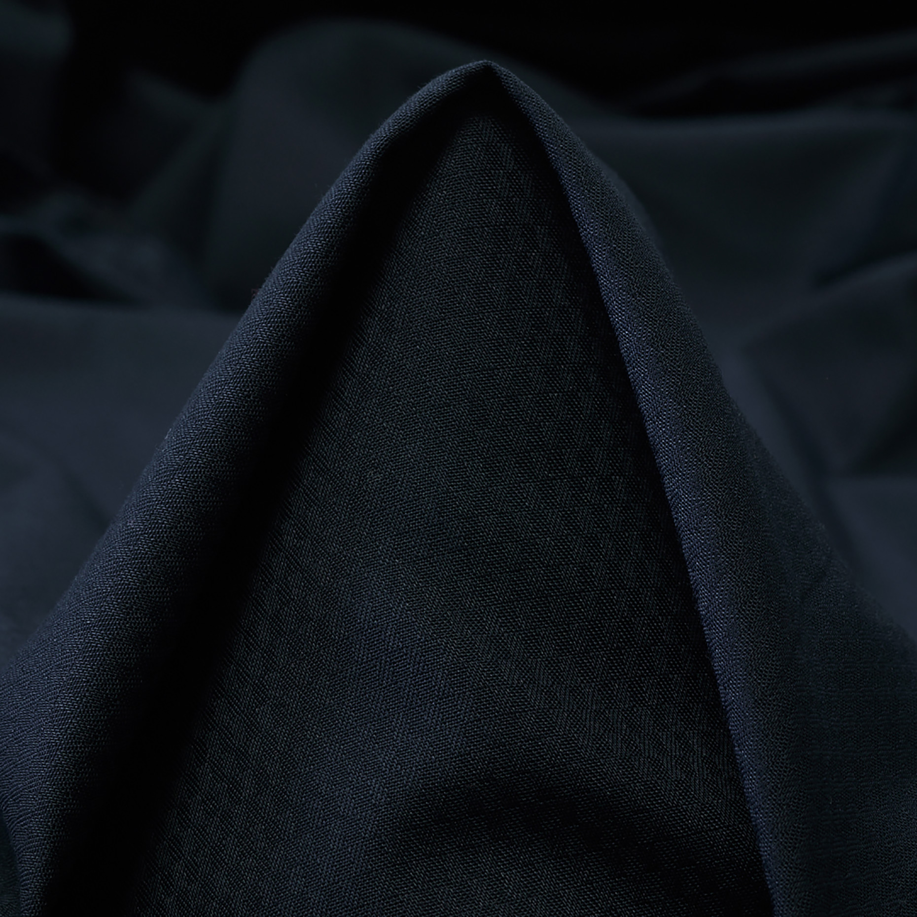 Cotton, Micro Structure, Dark Blue