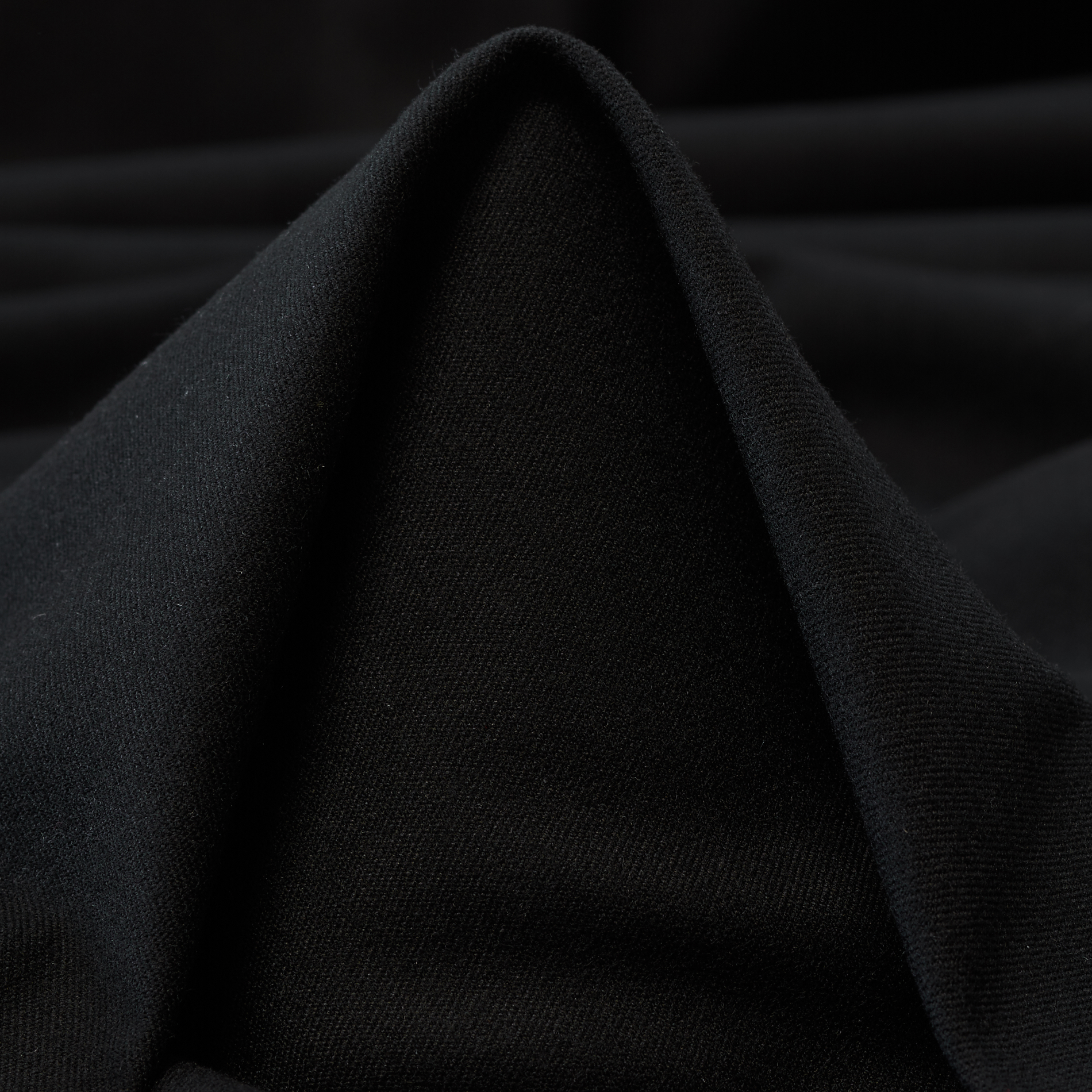 Viscose Blend, Elastic, Raven Black