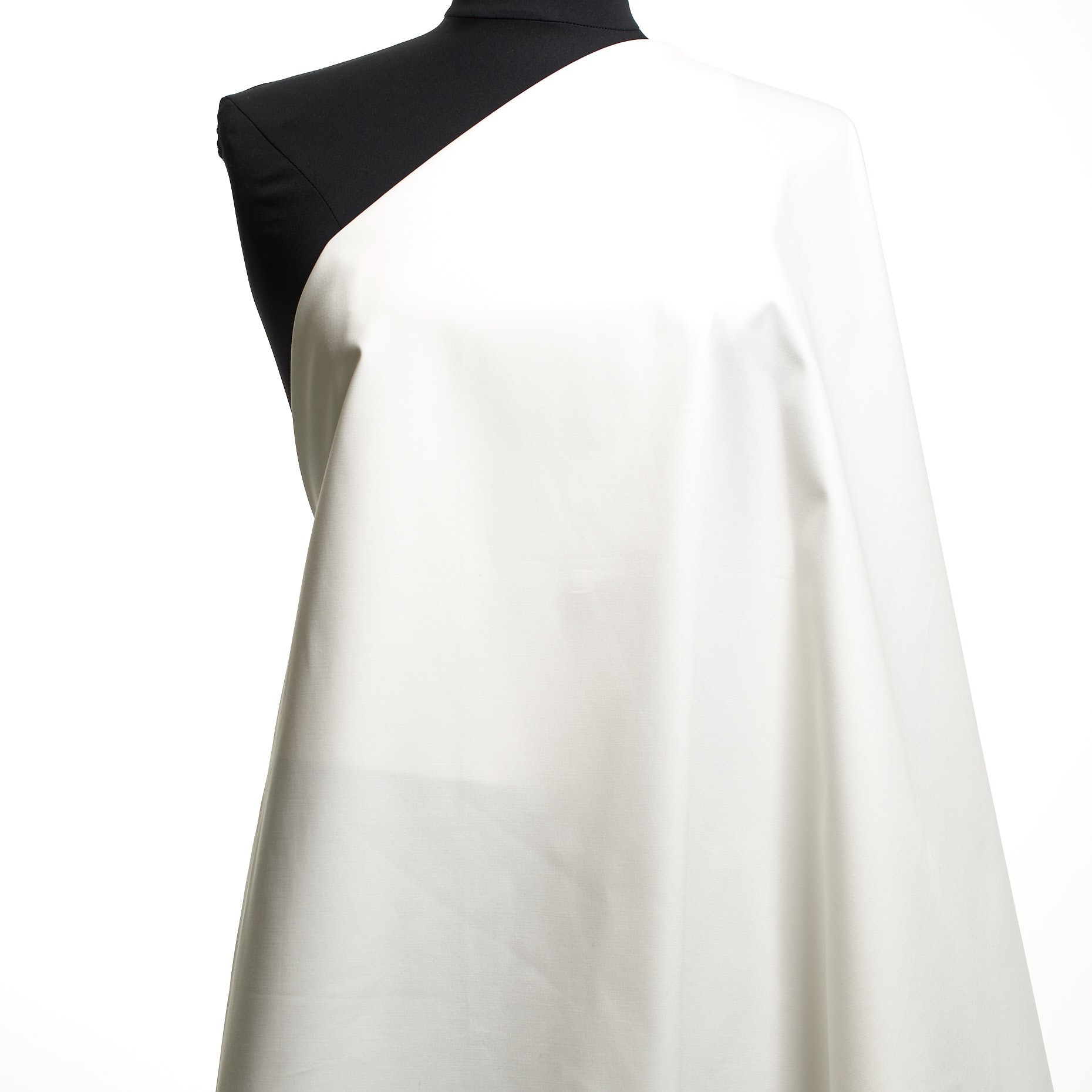 Cotton, Elastic, Brilliant White