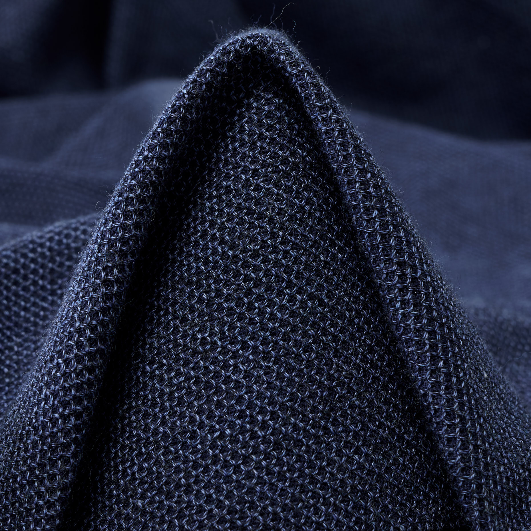 Джерси, Хлопок, Меланж, Nightshadow Blue