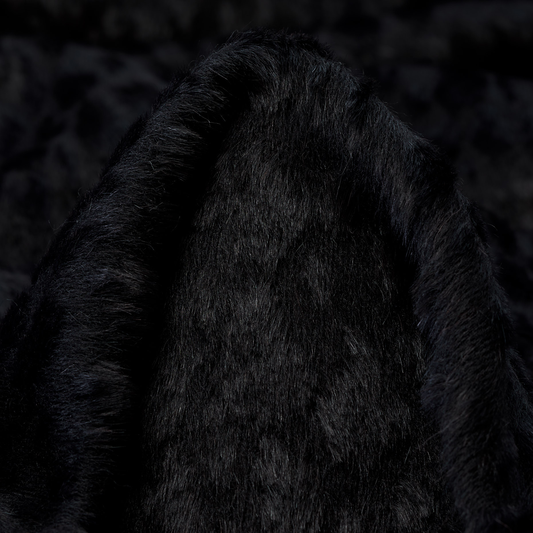 Jacquard, Alpaca Wool, Animal, Raven Black