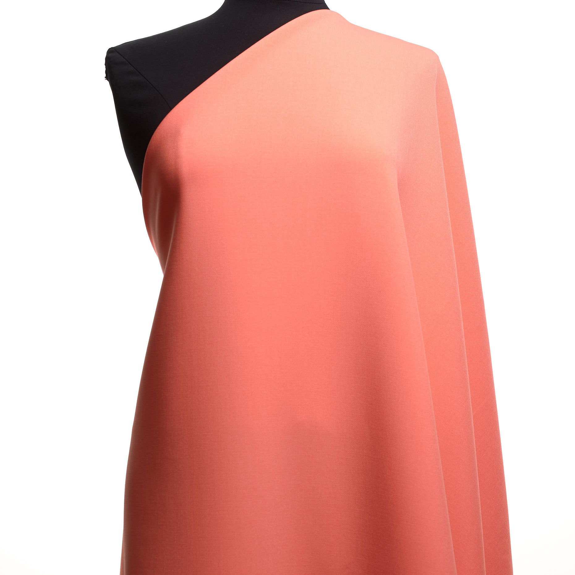 Viscose Blend, Elastic, Flamingo Pink