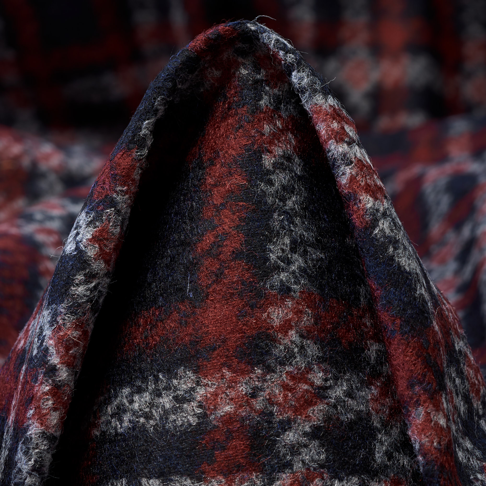 Jersey, Misto Lana, Brushed, Savvy Red&Parisian Night (F000045181)