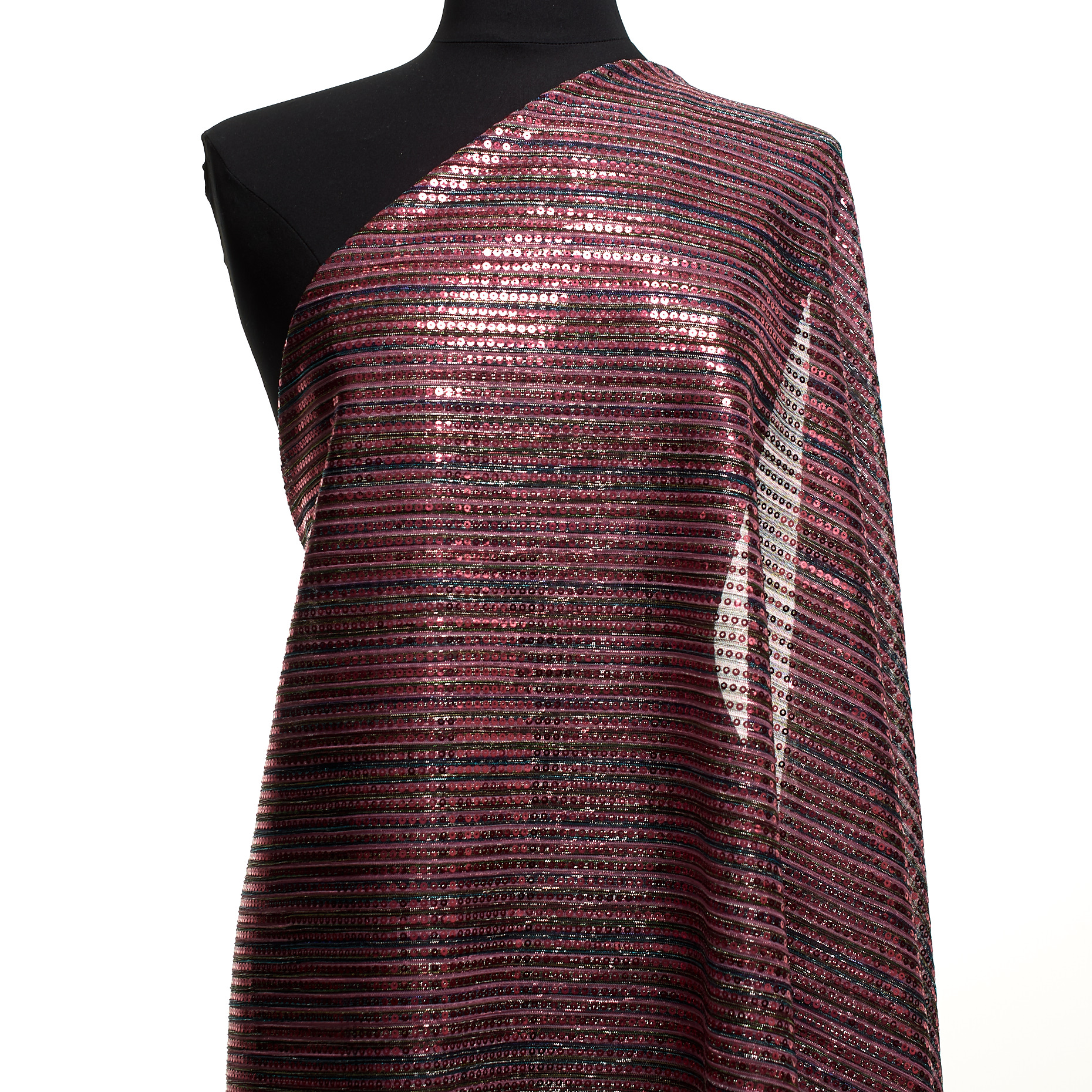 Jersey, Lentejuelas, Bordado, Deep Sea Coral