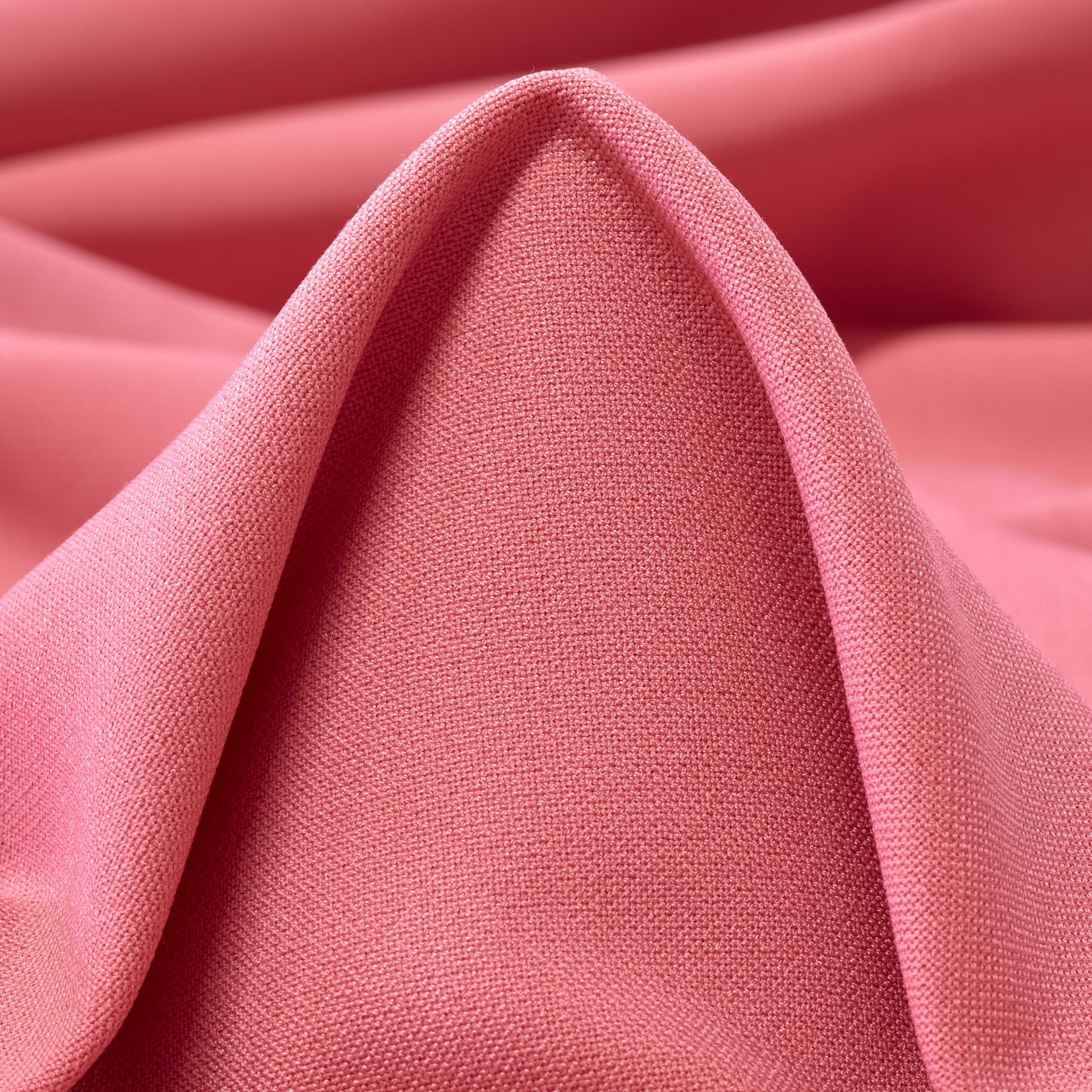 Viskose Mix, Elastik, Flamingo Pink