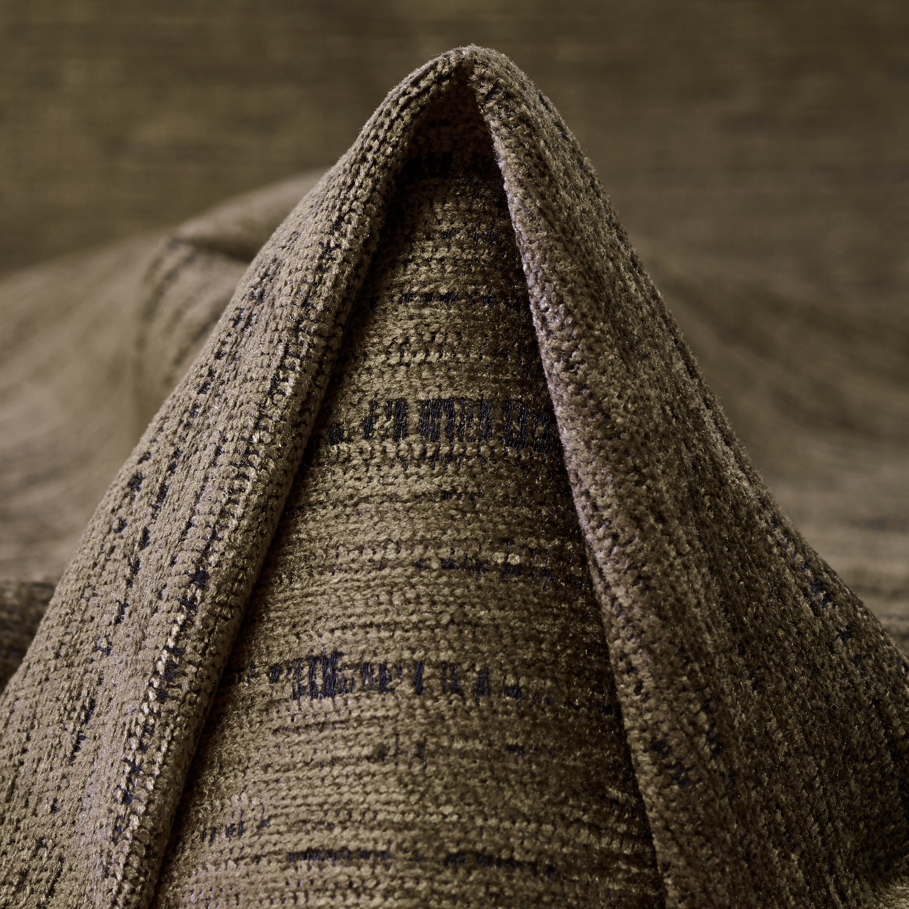 Chenille, Viskose Mix, Baumwolle Mix, Cocoa (F000053773)