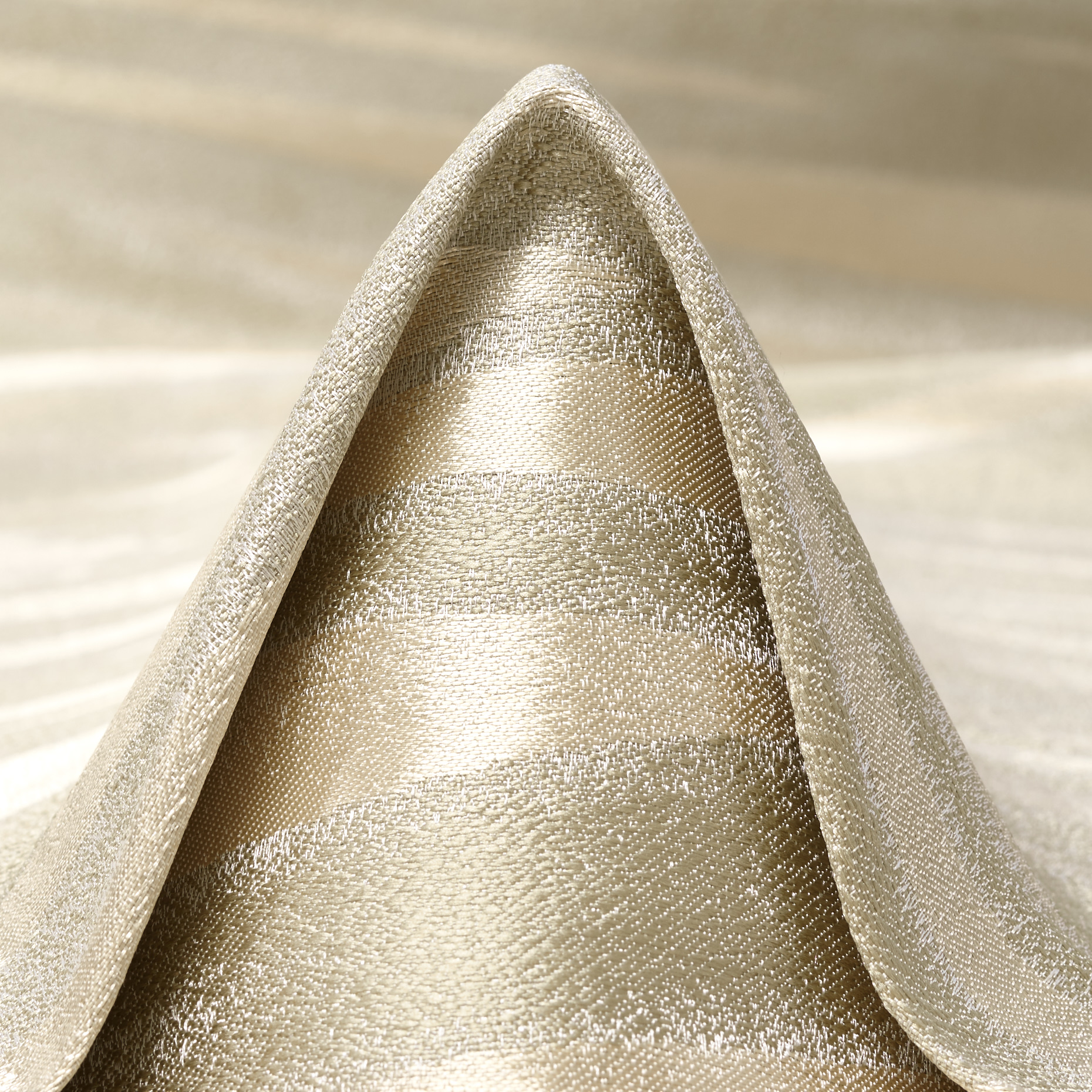 Jacquard, Misto Seta, Luccicante, Bone White&Oyster Gray (F000053776)