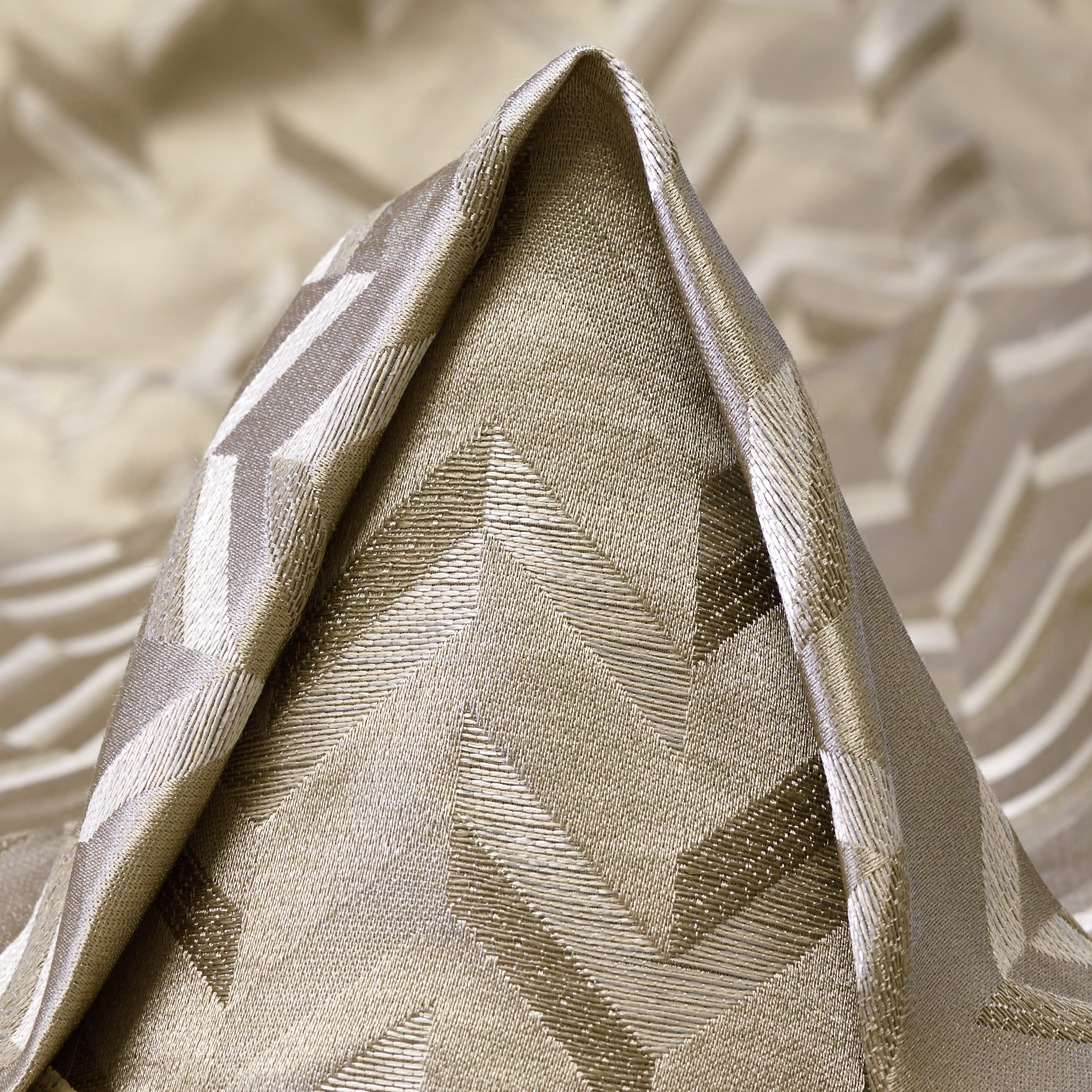 Jacquard, Misto Lino, Misto Seta, French Oak (F000053855)