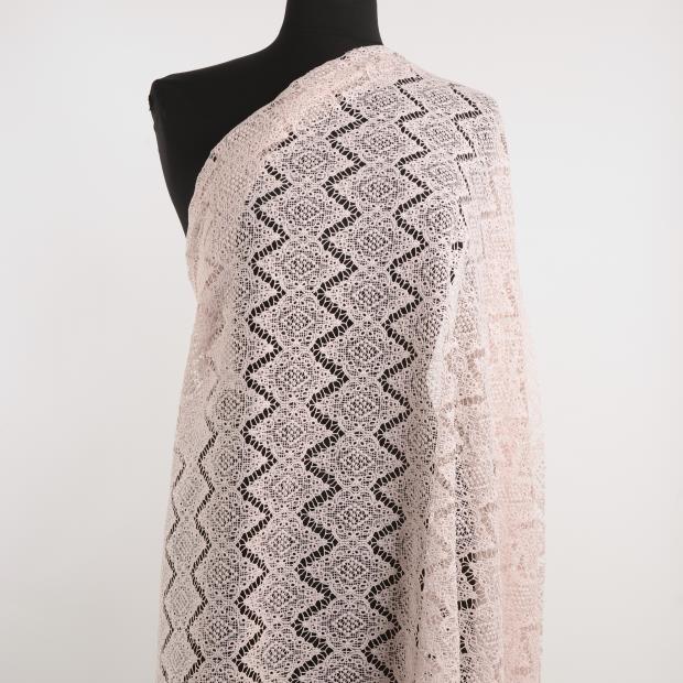 LACE, PRINTED, ROSE QUARTZ