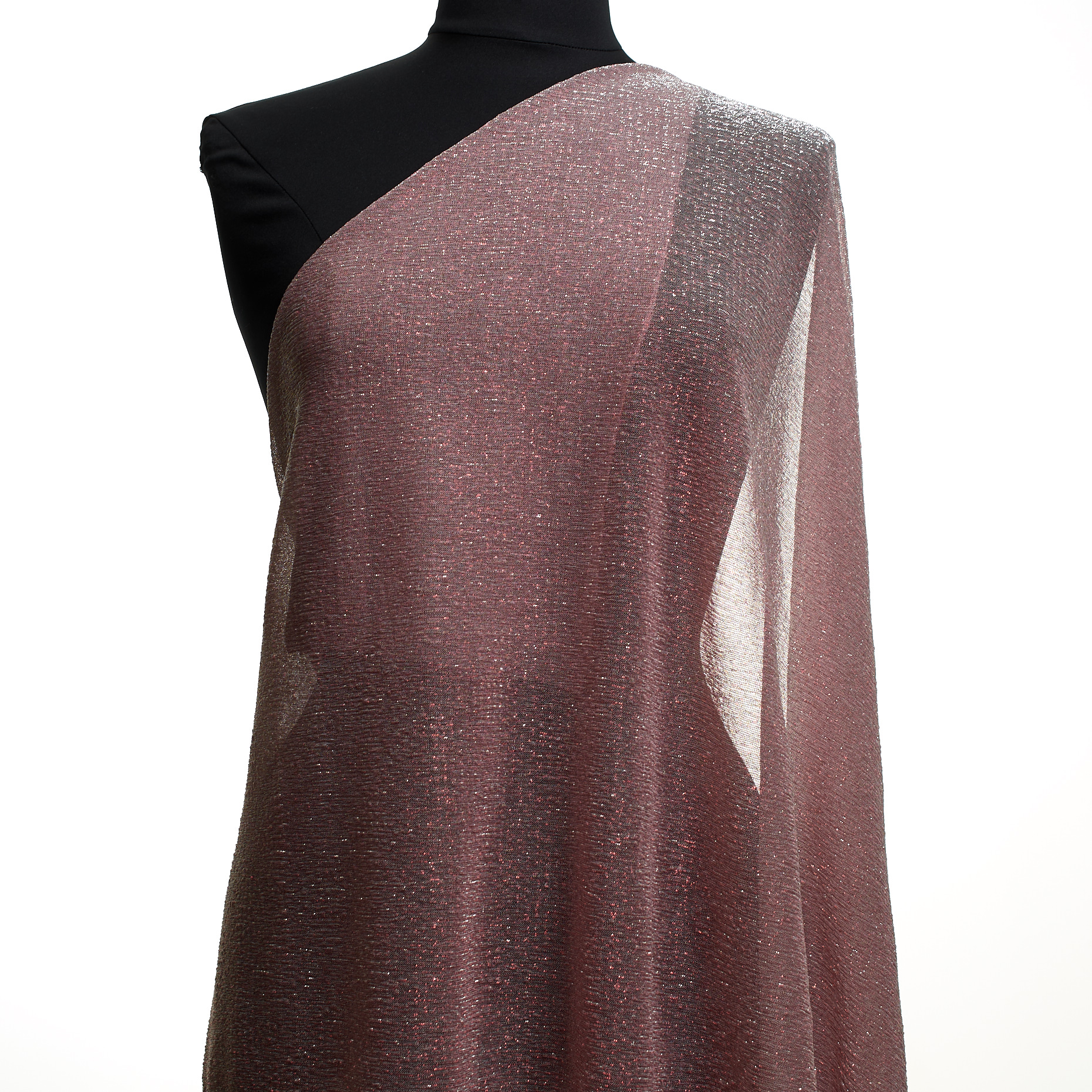 Jersey, Lurex, Shimmering, Blush&Silver