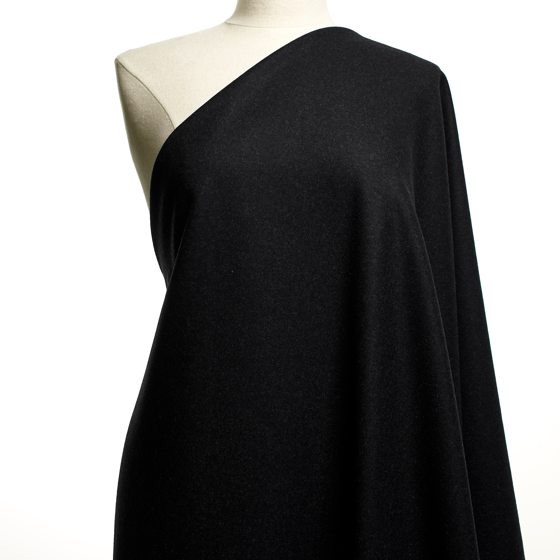 Drap, Mélange de Laine, Anthracite