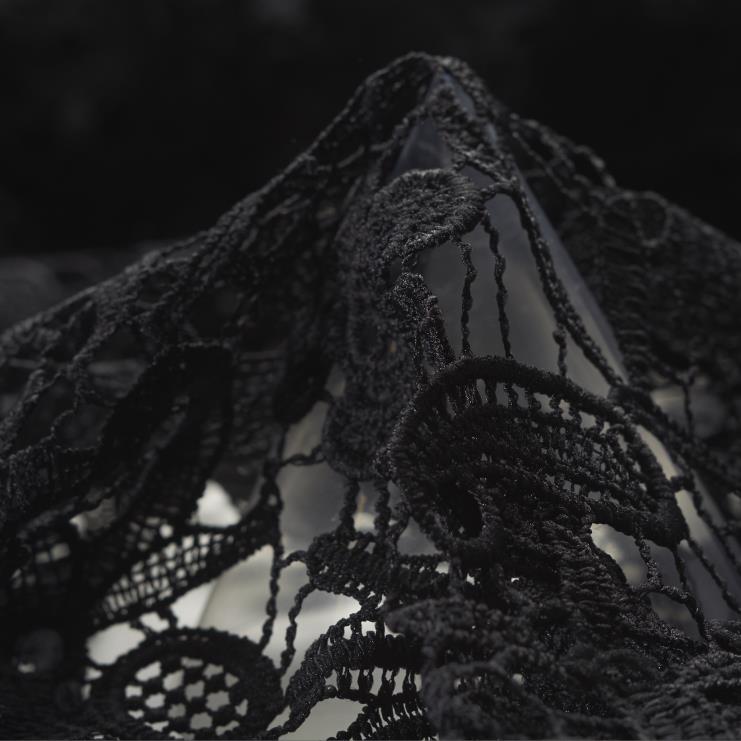 LACE, RAVEN BLACK